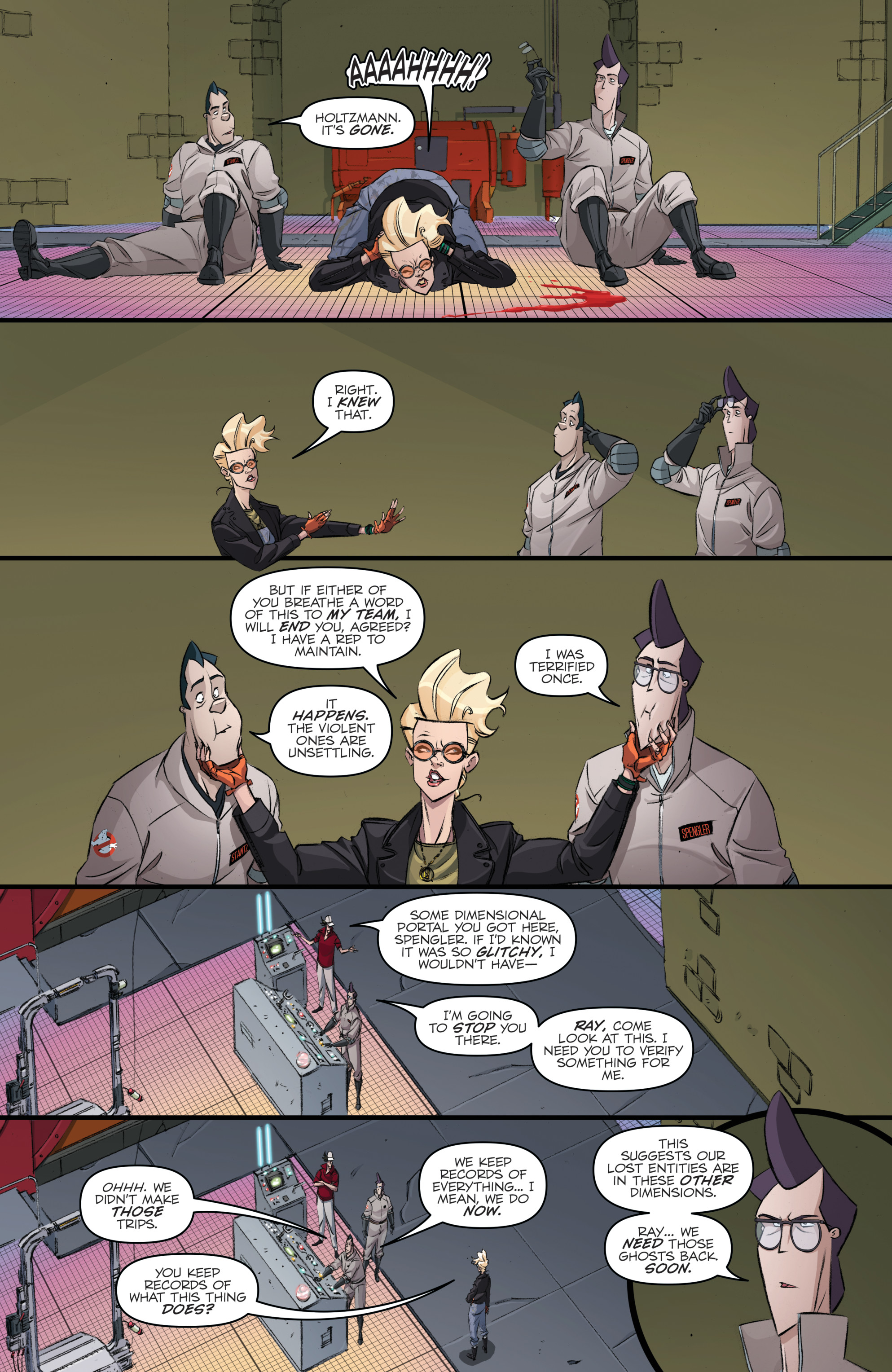 Read online Ghostbusters: Crossing Over comic -  Issue # _TPB - 85