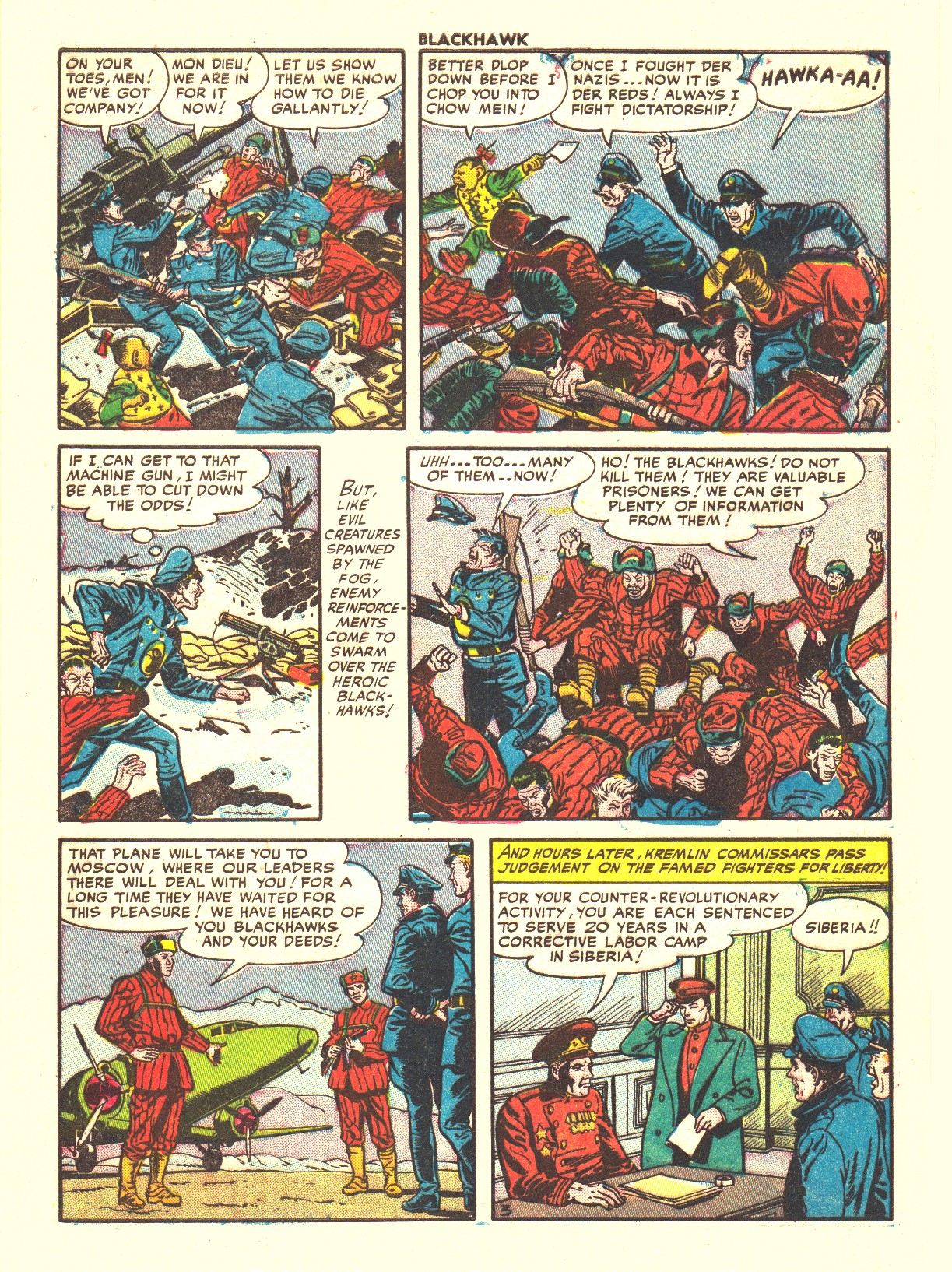 Read online Blackhawk (1957) comic -  Issue #57 - 5