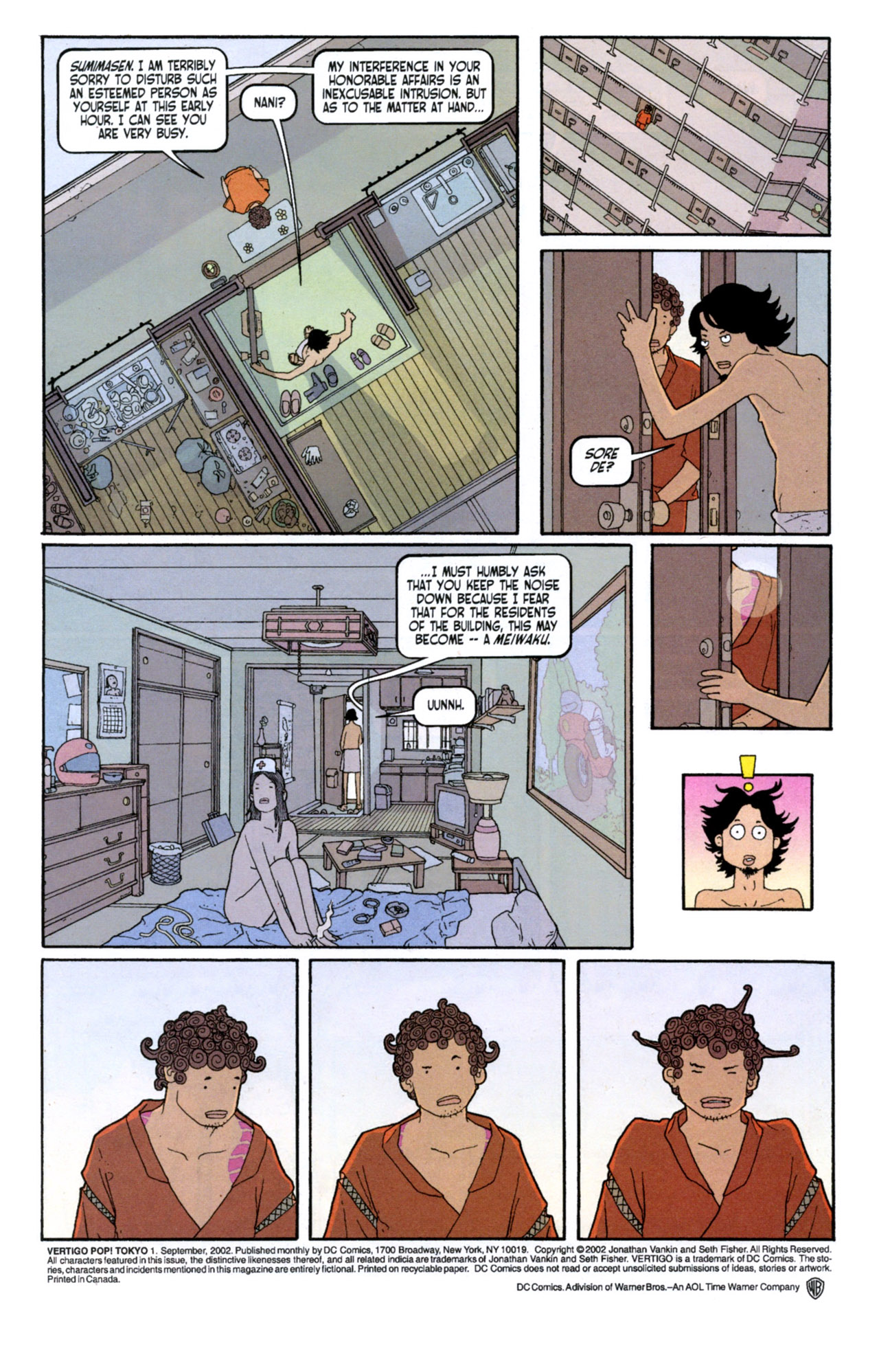 Read online Vertigo Pop! Tokyo comic -  Issue #1 - 4