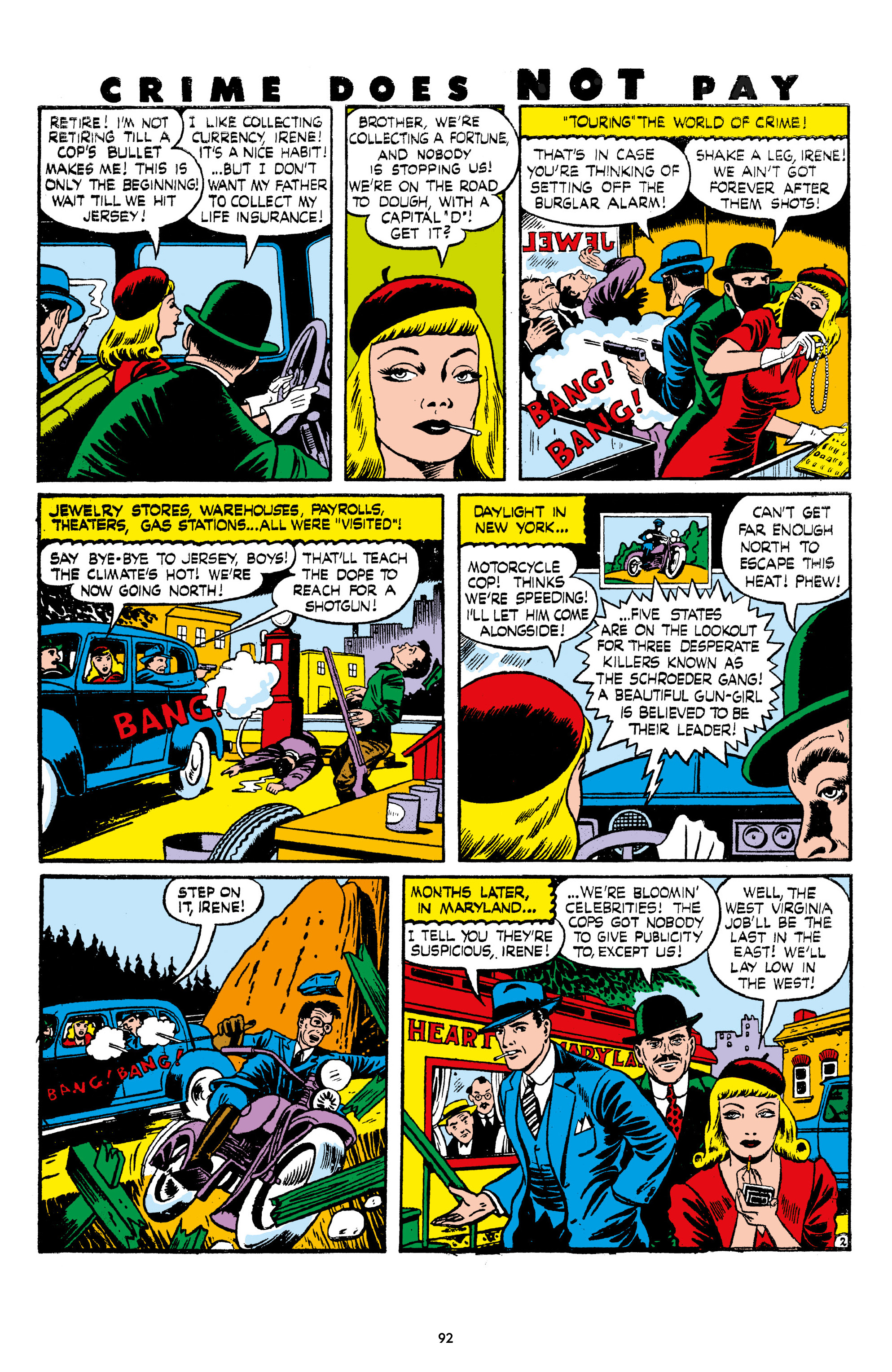 Read online Crime Does Not Pay Archives comic -  Issue # TPB 7 (Part 1) - 94