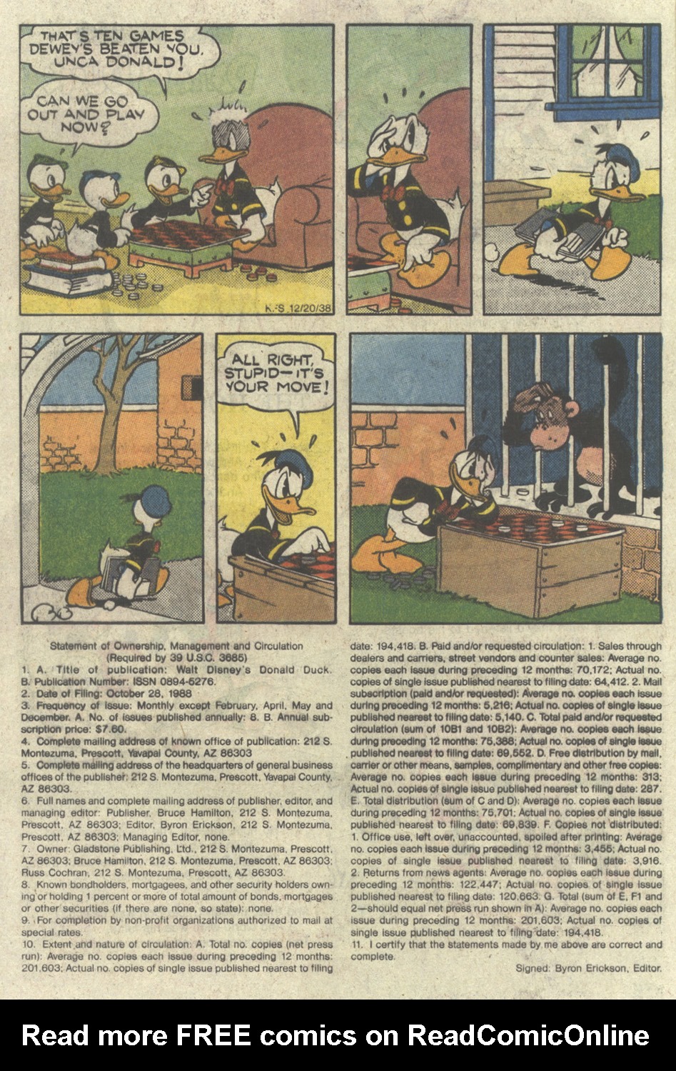 Read online Walt Disney's Donald Duck (1986) comic -  Issue #270 - 16