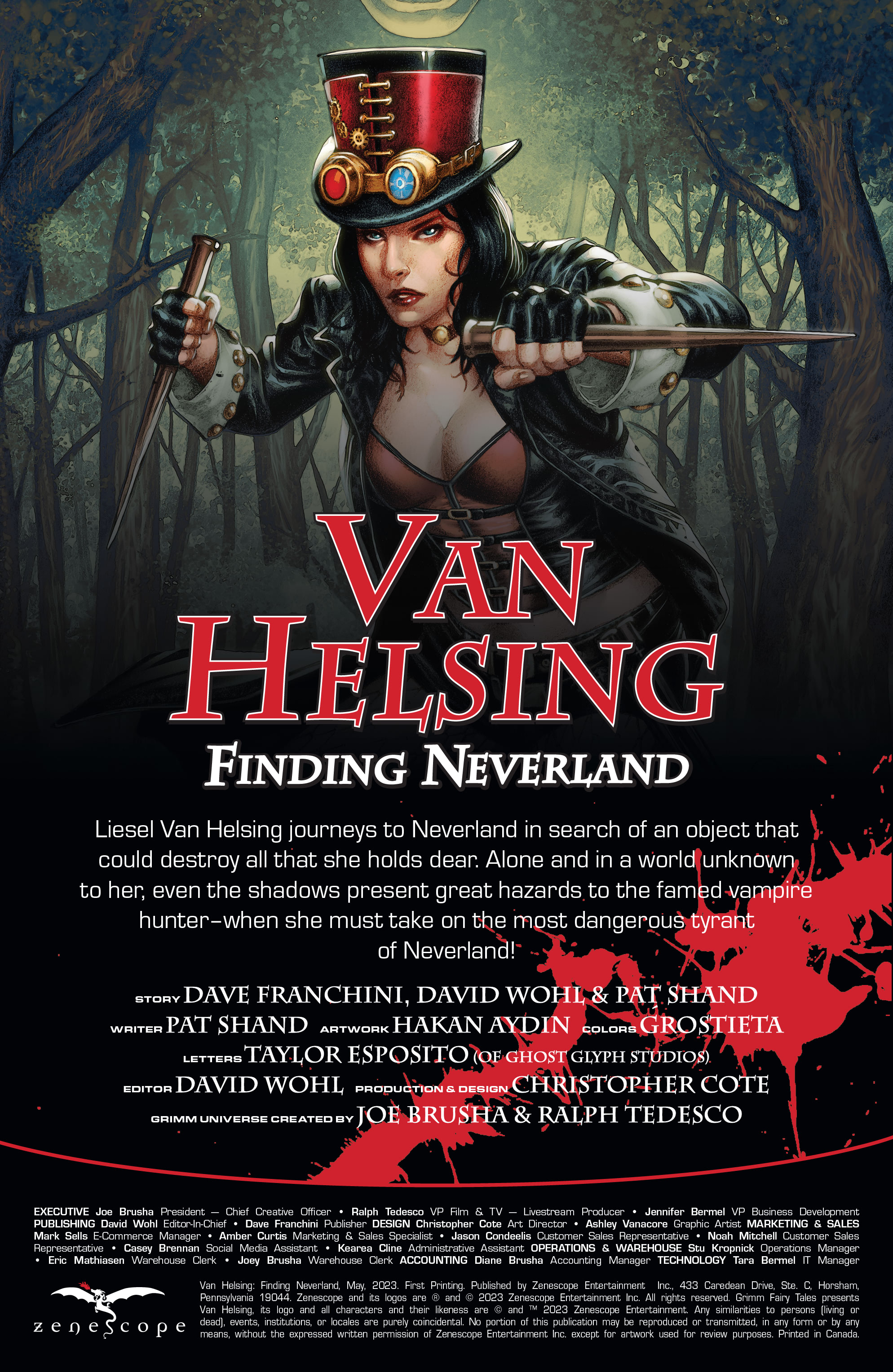 Read online Van Helsing Finding Neverland comic -  Issue # Full - 2