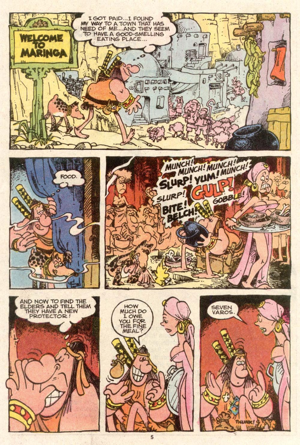 Read online Sergio Aragonés Groo the Wanderer comic -  Issue #49 - 5