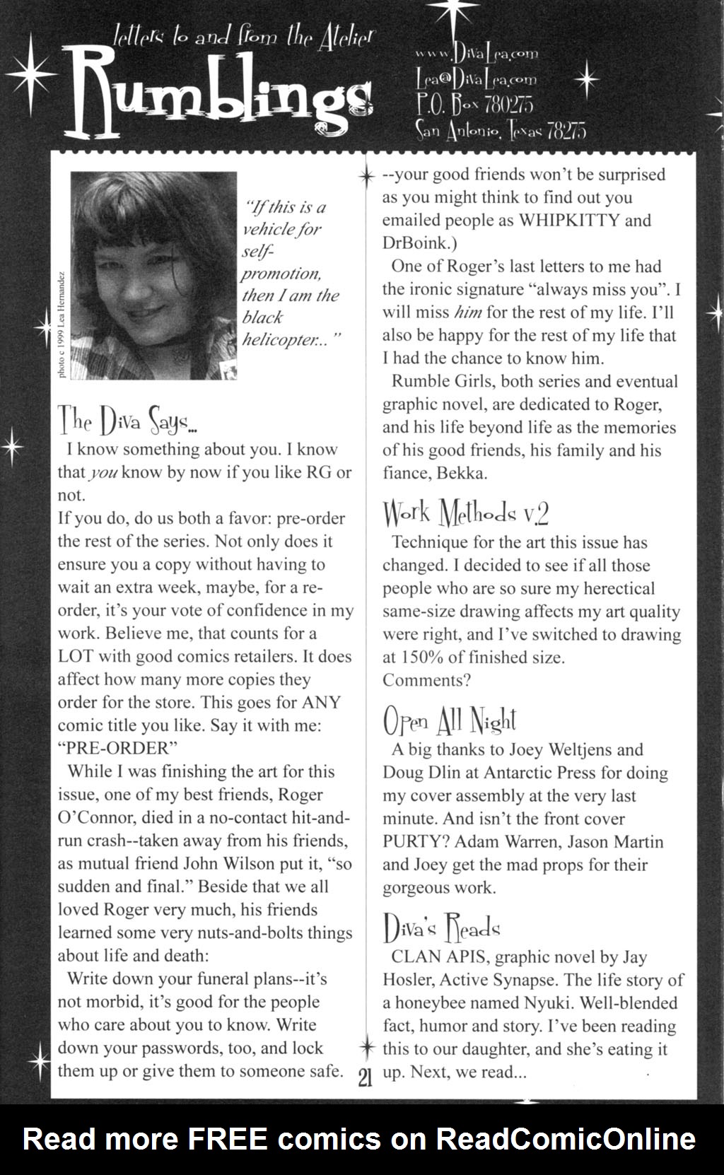 Read online Rumble Girls: Silky Warrior Tansie comic -  Issue #2 - 22