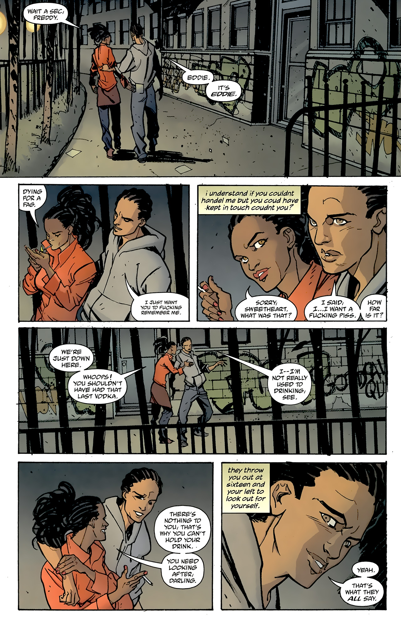 Read online Greek Street comic -  Issue #1 - 7