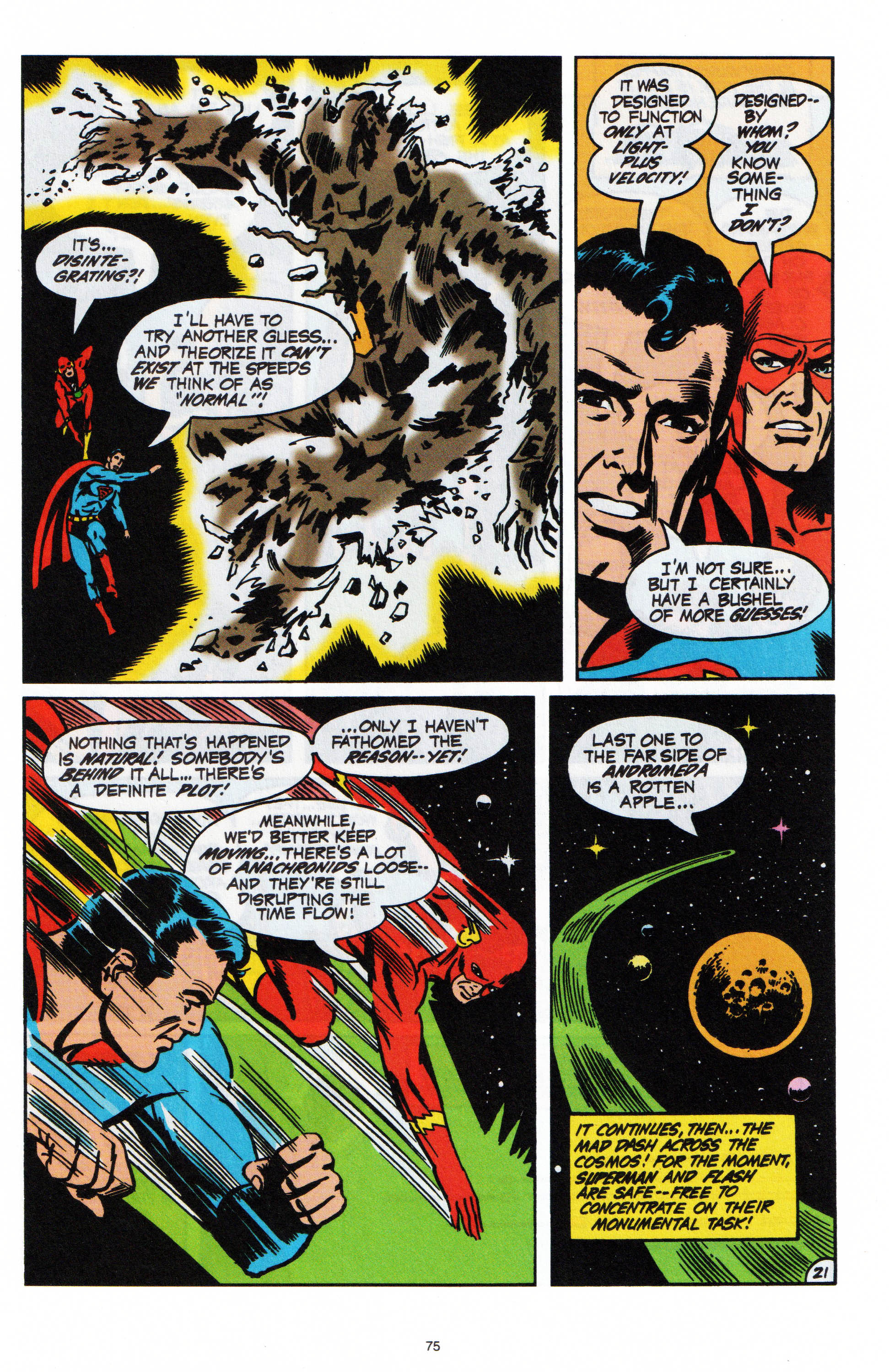 Read online Superman vs. Flash comic -  Issue # TPB - 76
