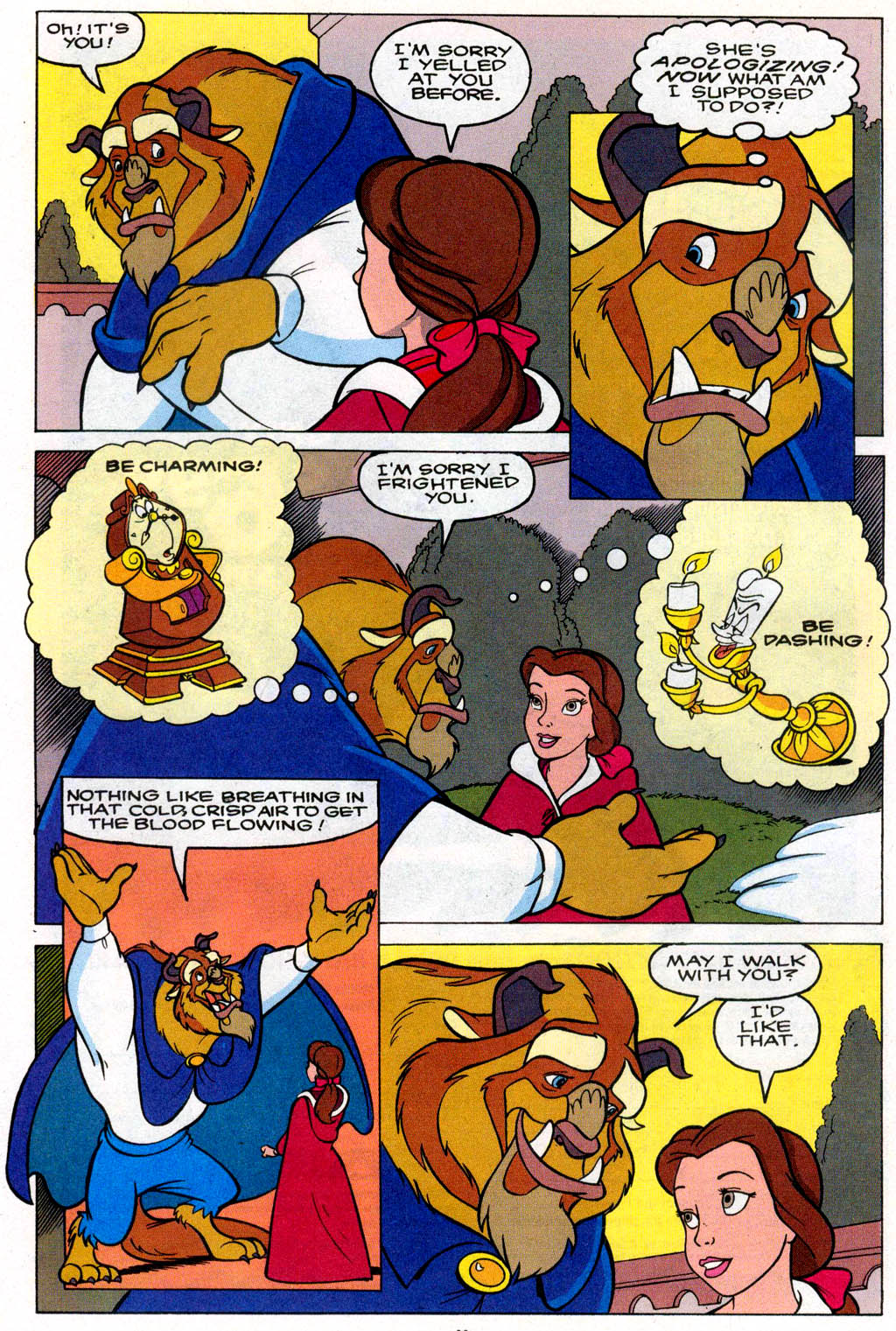 Read online Disney's Beauty and the Beast comic -  Issue #3 - 18