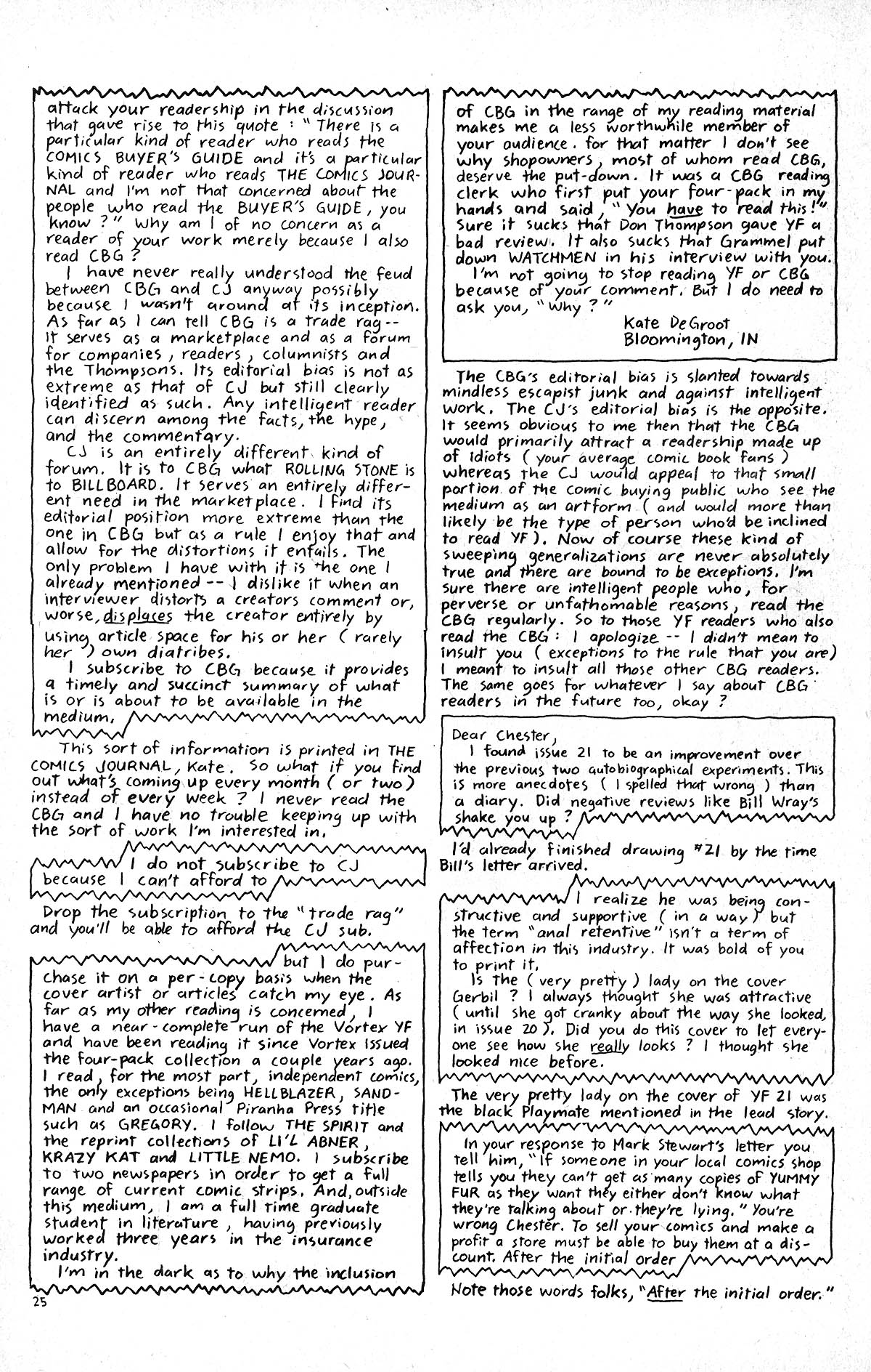 Read online Yummy Fur comic -  Issue #22 - 26
