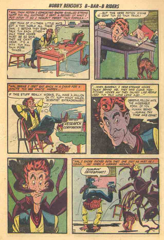 Read online Bobby Benson's B-Bar-B Riders comic -  Issue #5 - 19