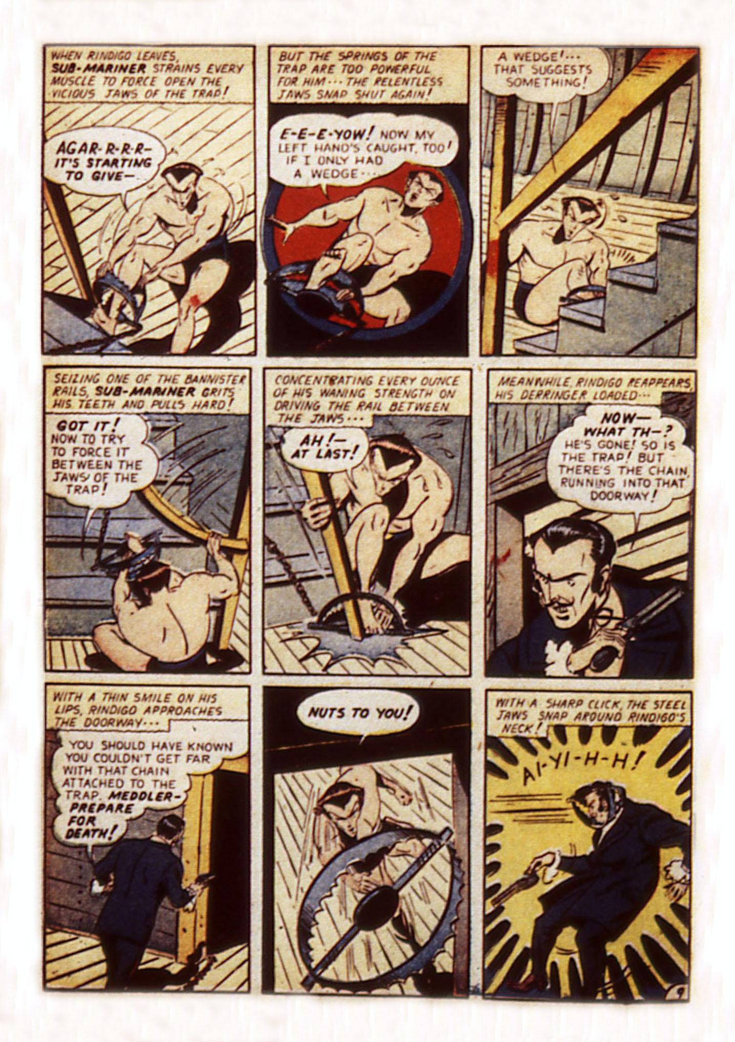 Read online Sub-Mariner Comics comic -  Issue #7 - 54