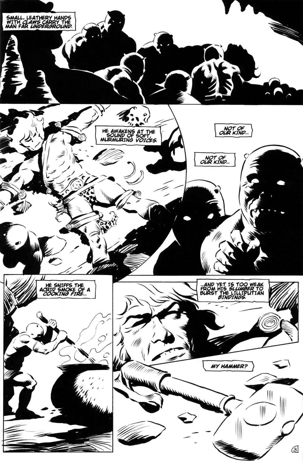 Read online Thor vs Beast Women From the Center of the Earth comic -  Issue # Full - 5