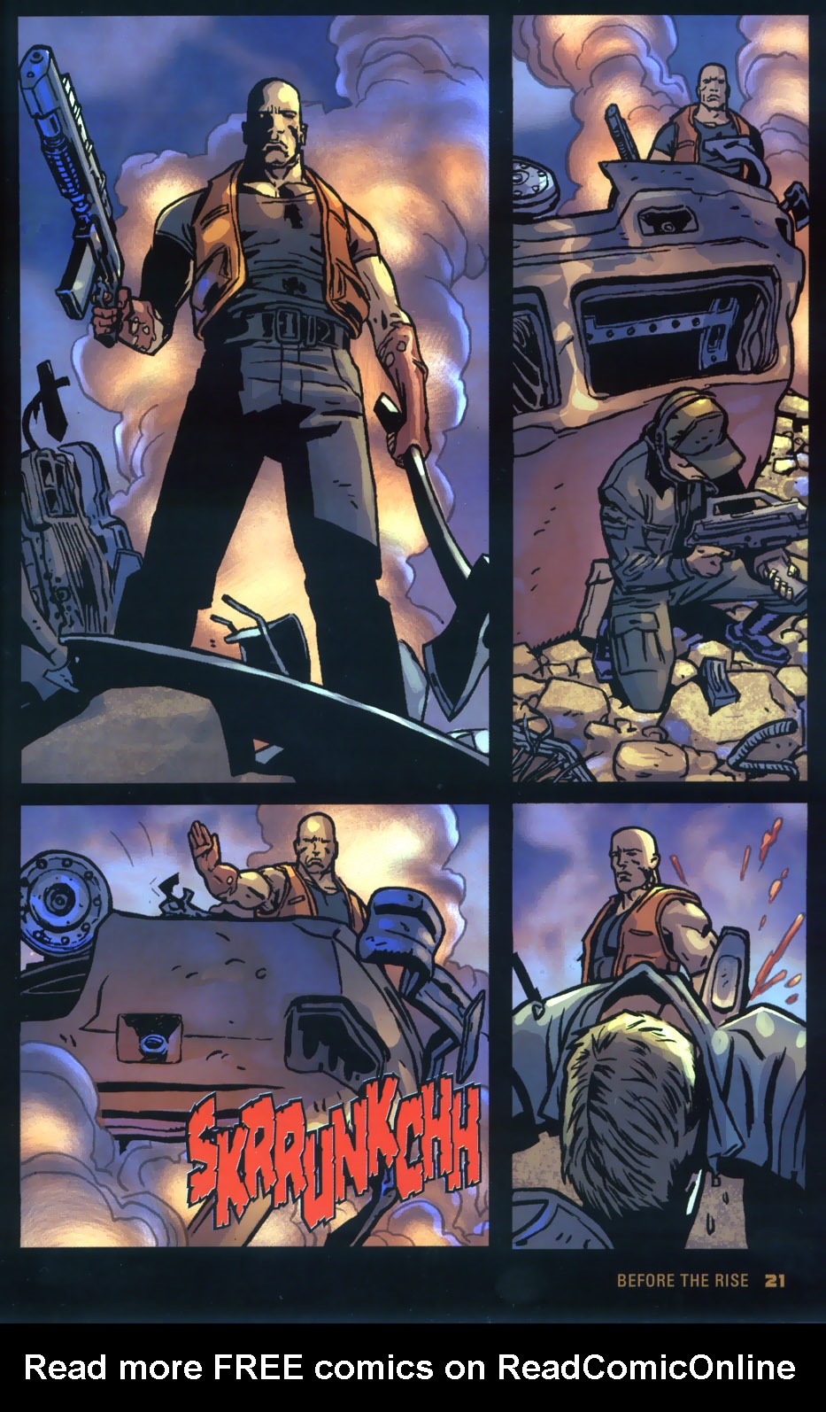 Read online Terminator 3 comic -  Issue #1 - 21