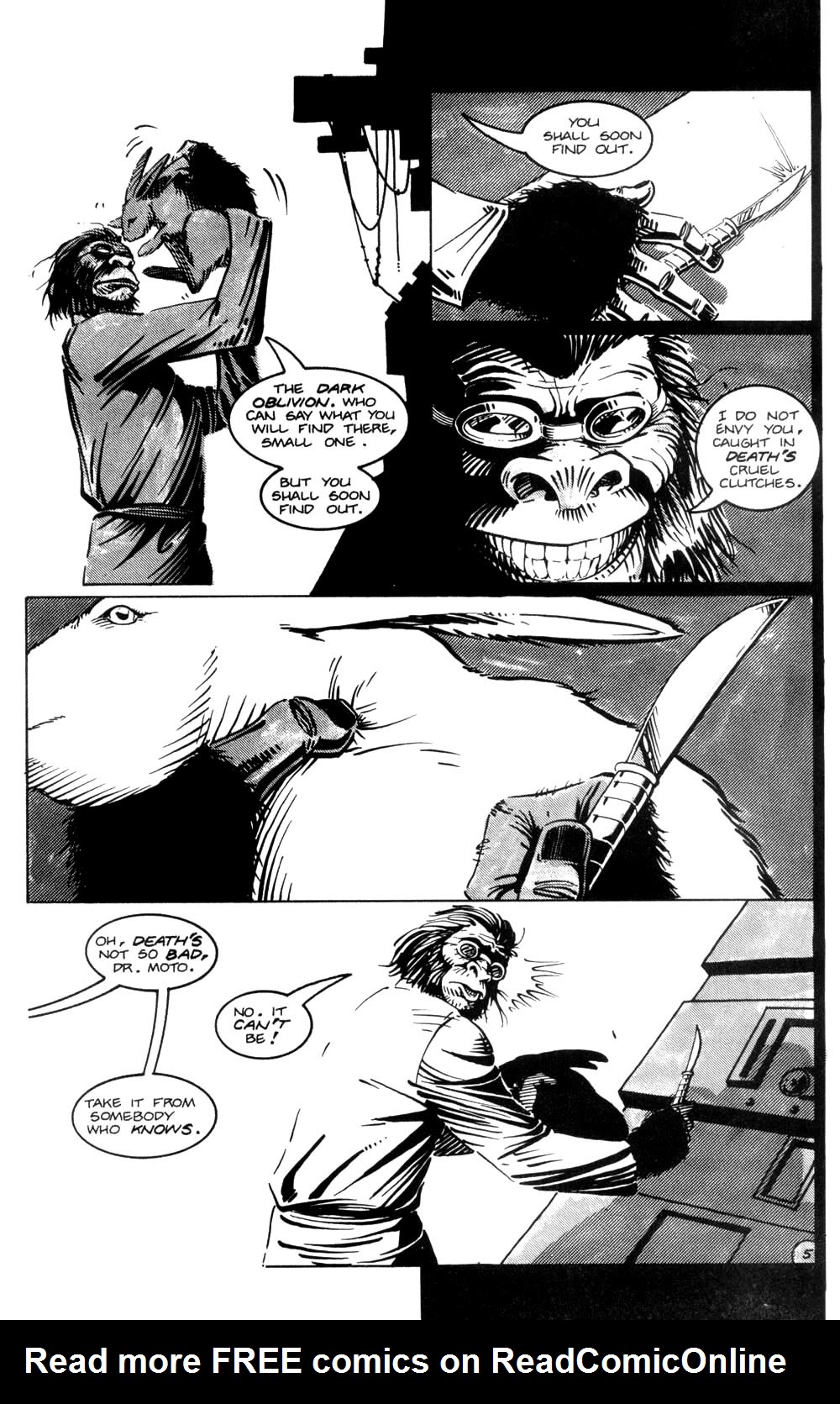 Read online Planet of the Apes (1990) comic -  Issue #18 - 7