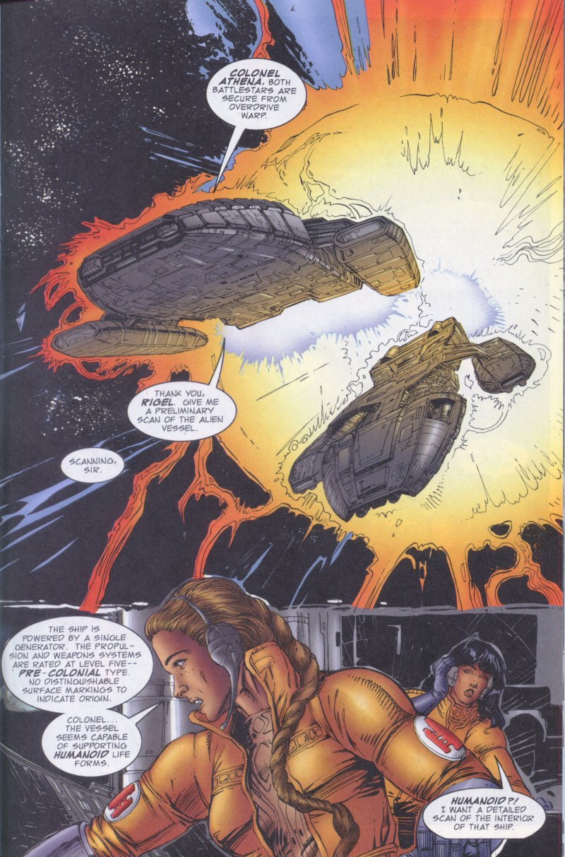 Read online Battlestar Galactica: The Enemy Within comic -  Issue #1 - 10