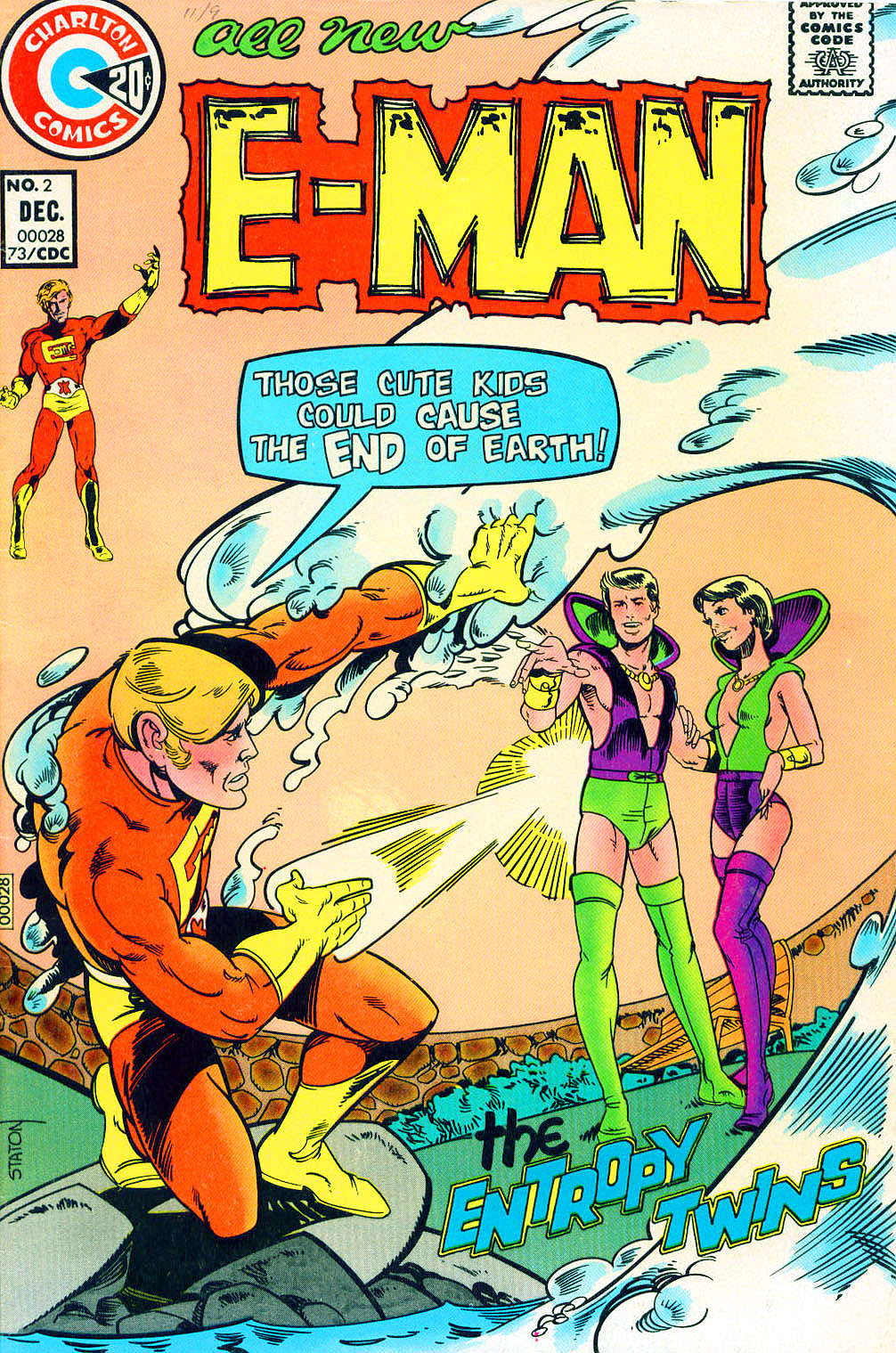 Read online E-Man (1973) comic -  Issue #2 - 1