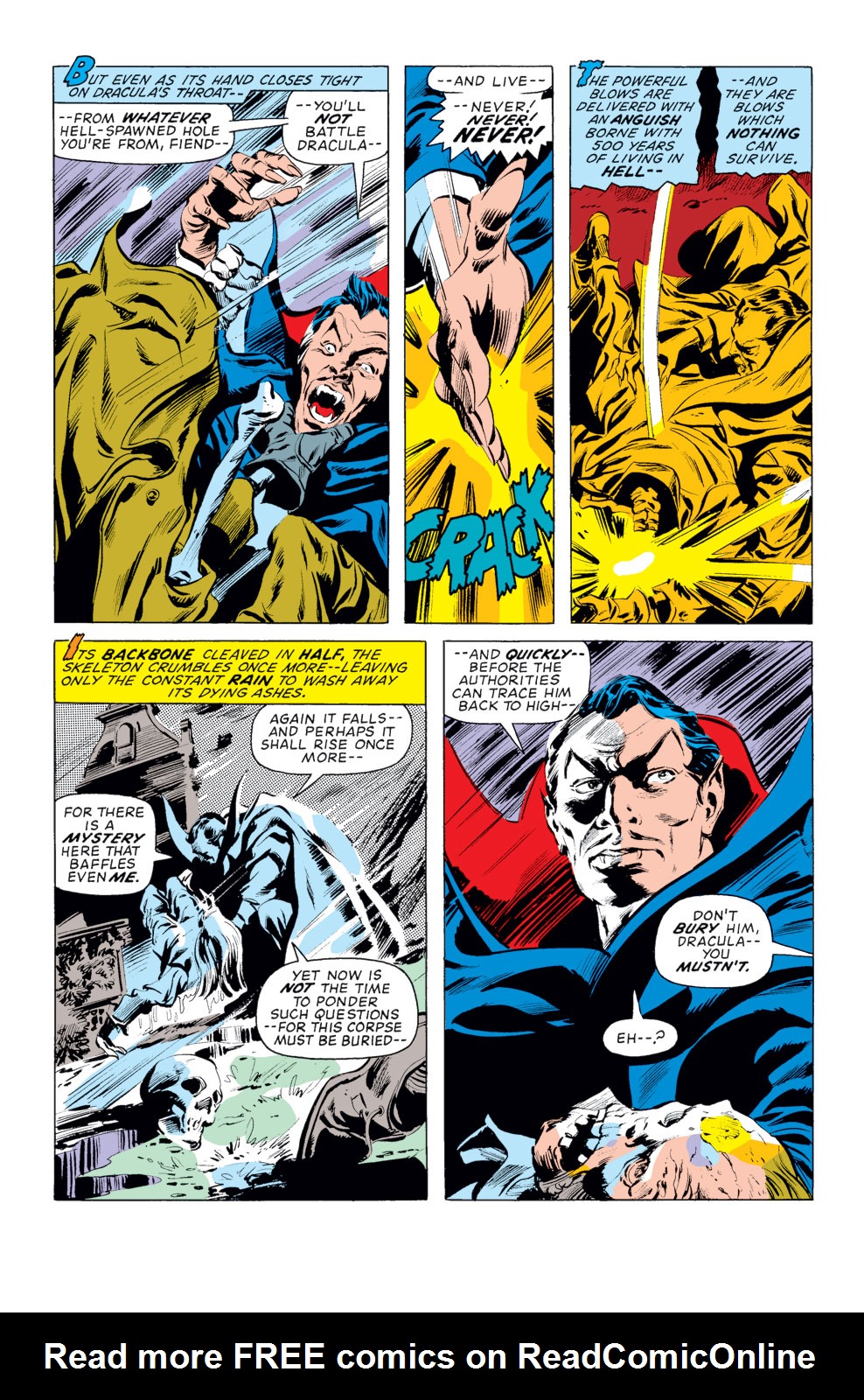Read online Tomb of Dracula (1972) comic -  Issue #16 - 19