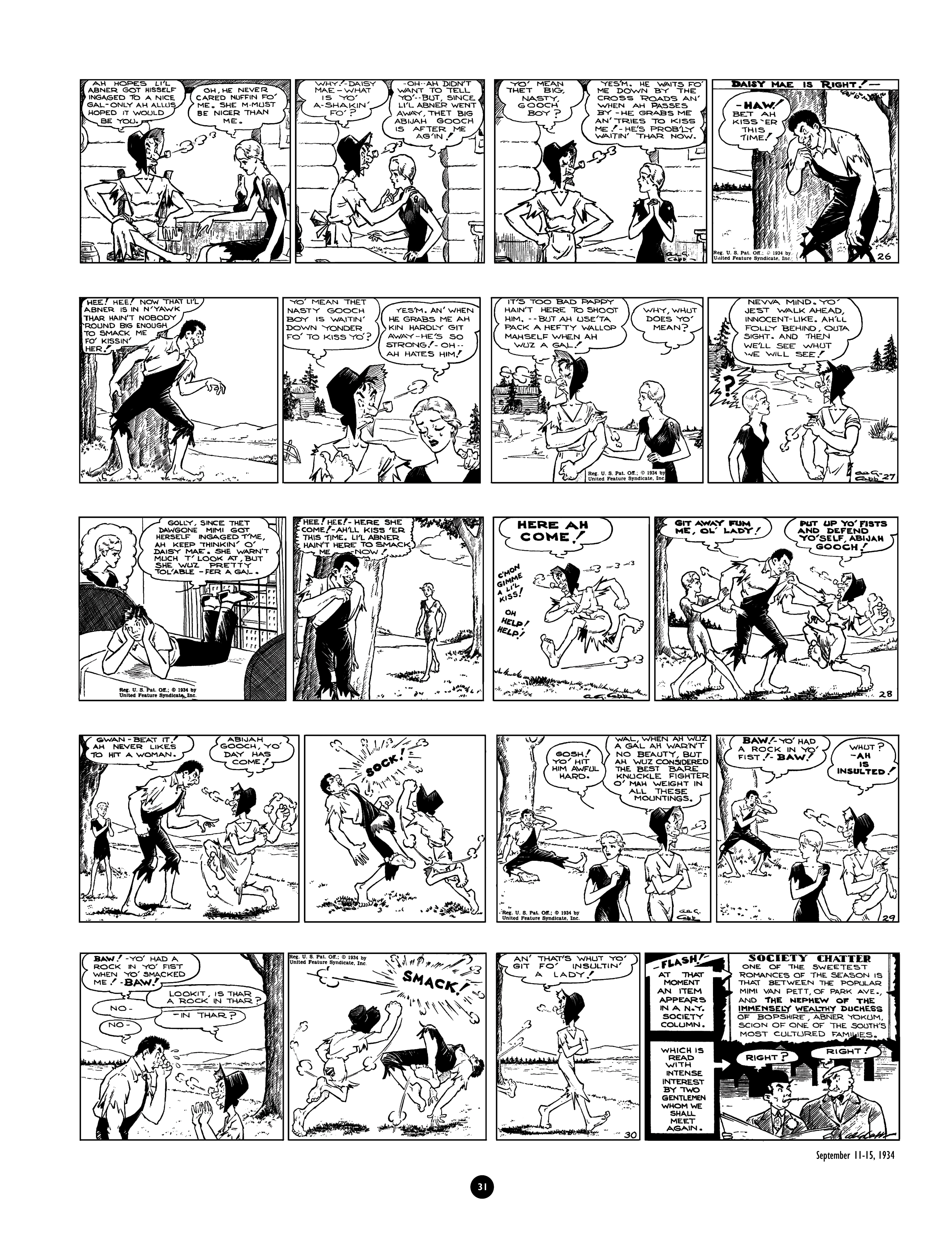 Read online Al Capp's Li'l Abner Complete Daily & Color Sunday Comics comic -  Issue # TPB 1 (Part 1) - 32