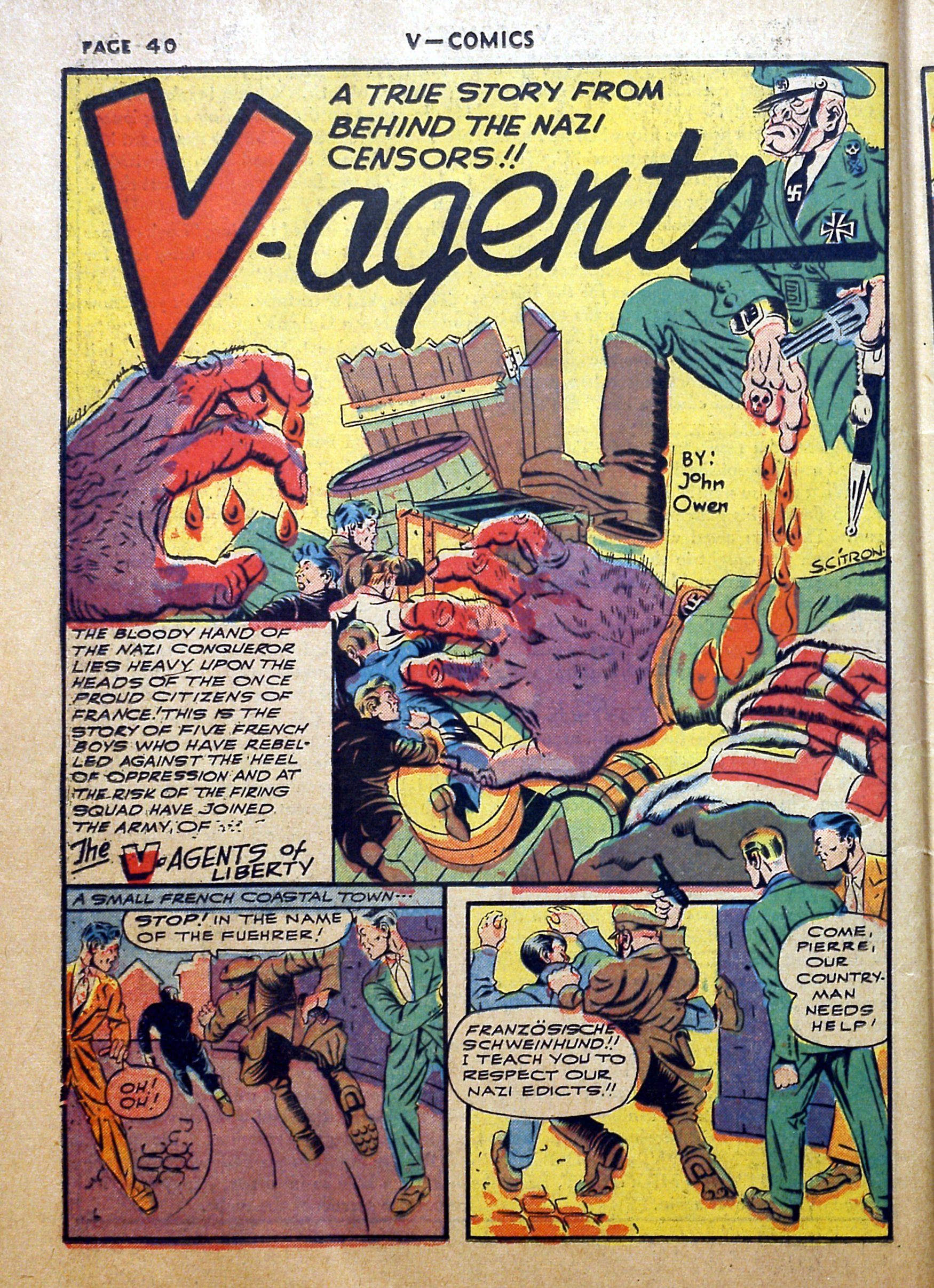 Read online V...- Comics comic -  Issue #2 - 41