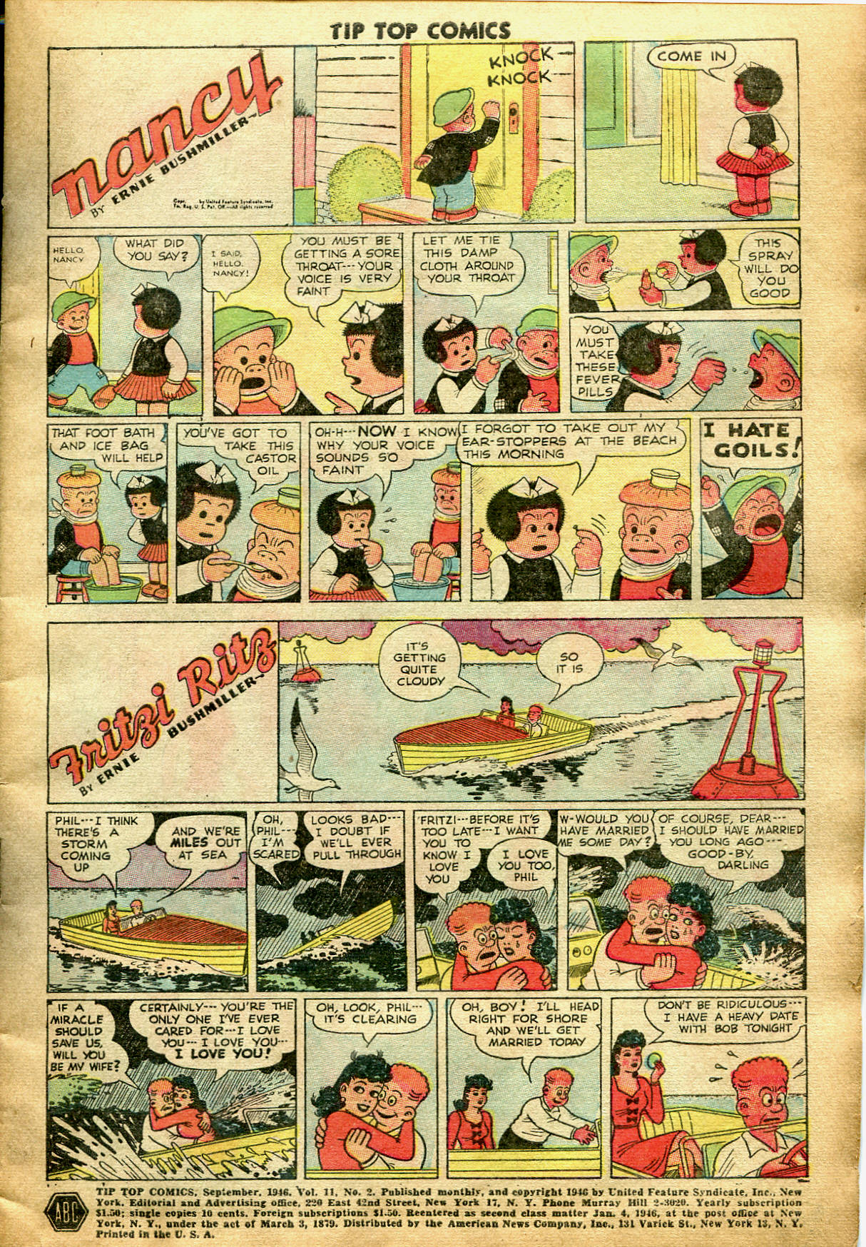 Read online Tip Top Comics comic -  Issue #122 - 3