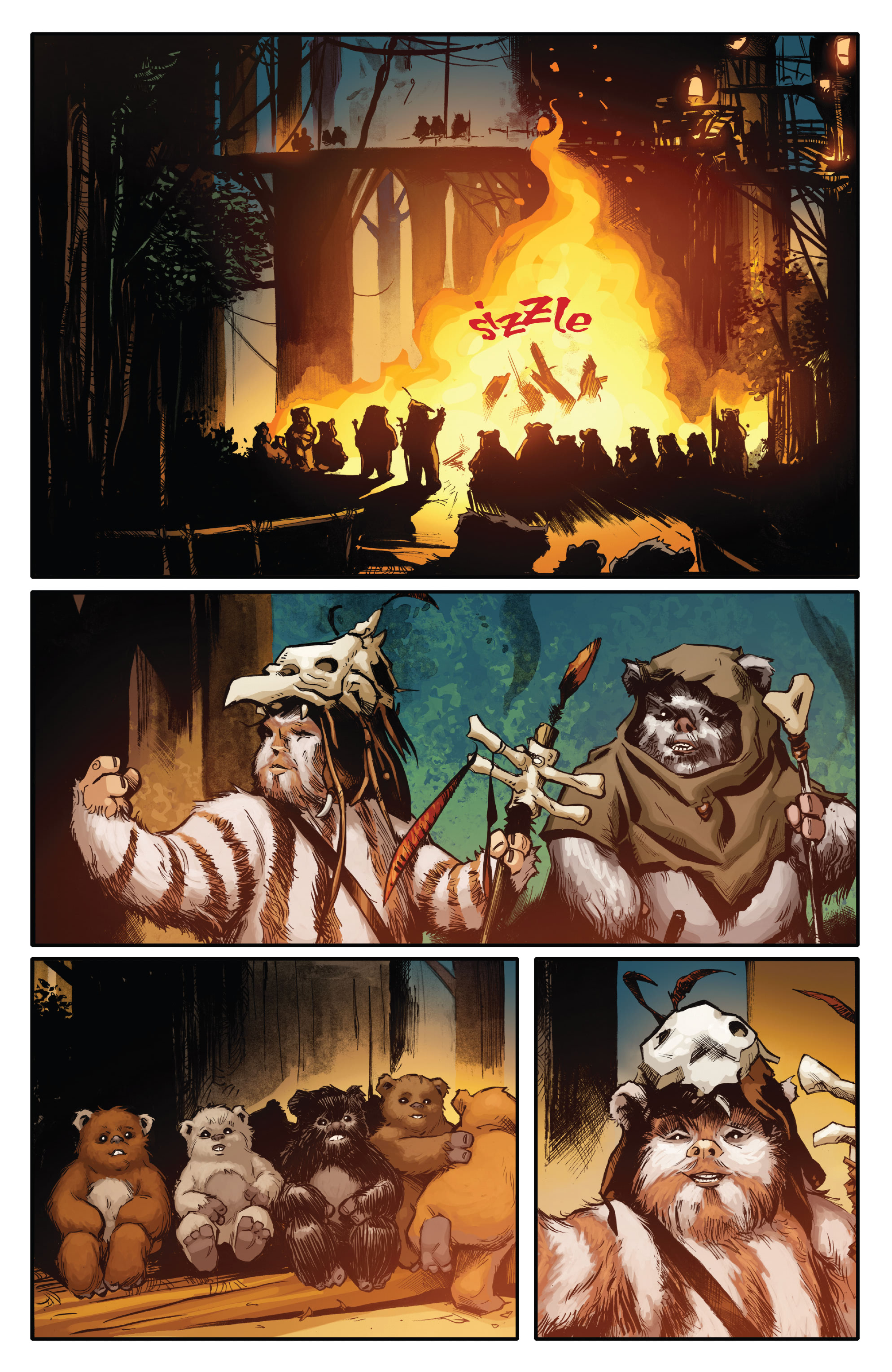 Read online Star Wars: Return Of The Jedi - Ewoks comic -  Issue #1 - 4