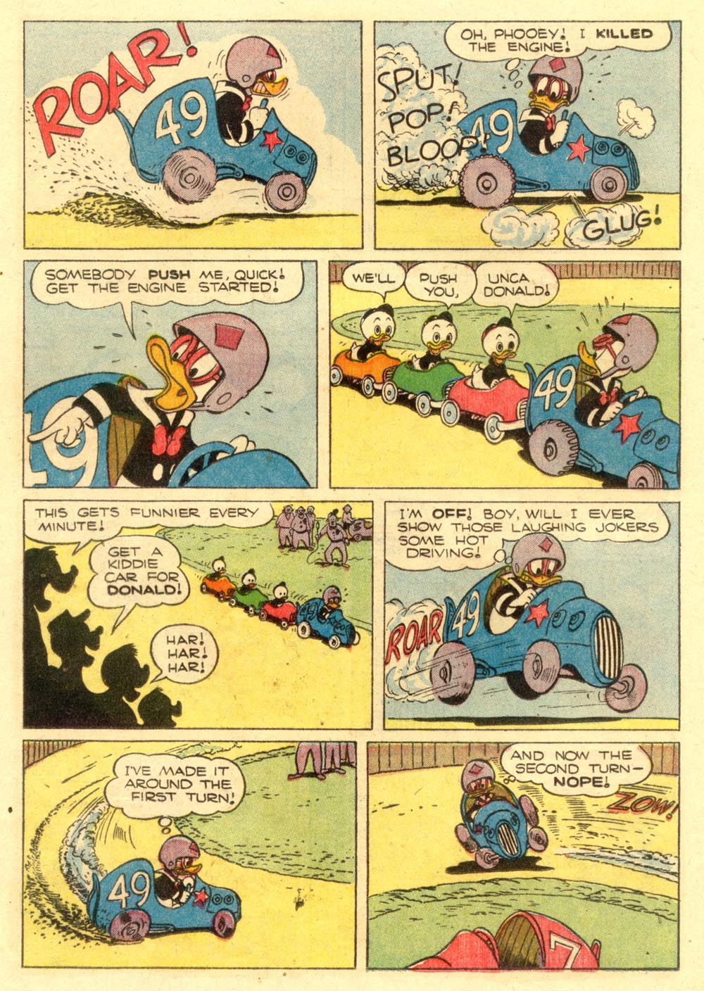 Read online Walt Disney's Comics and Stories comic -  Issue #166 - 8