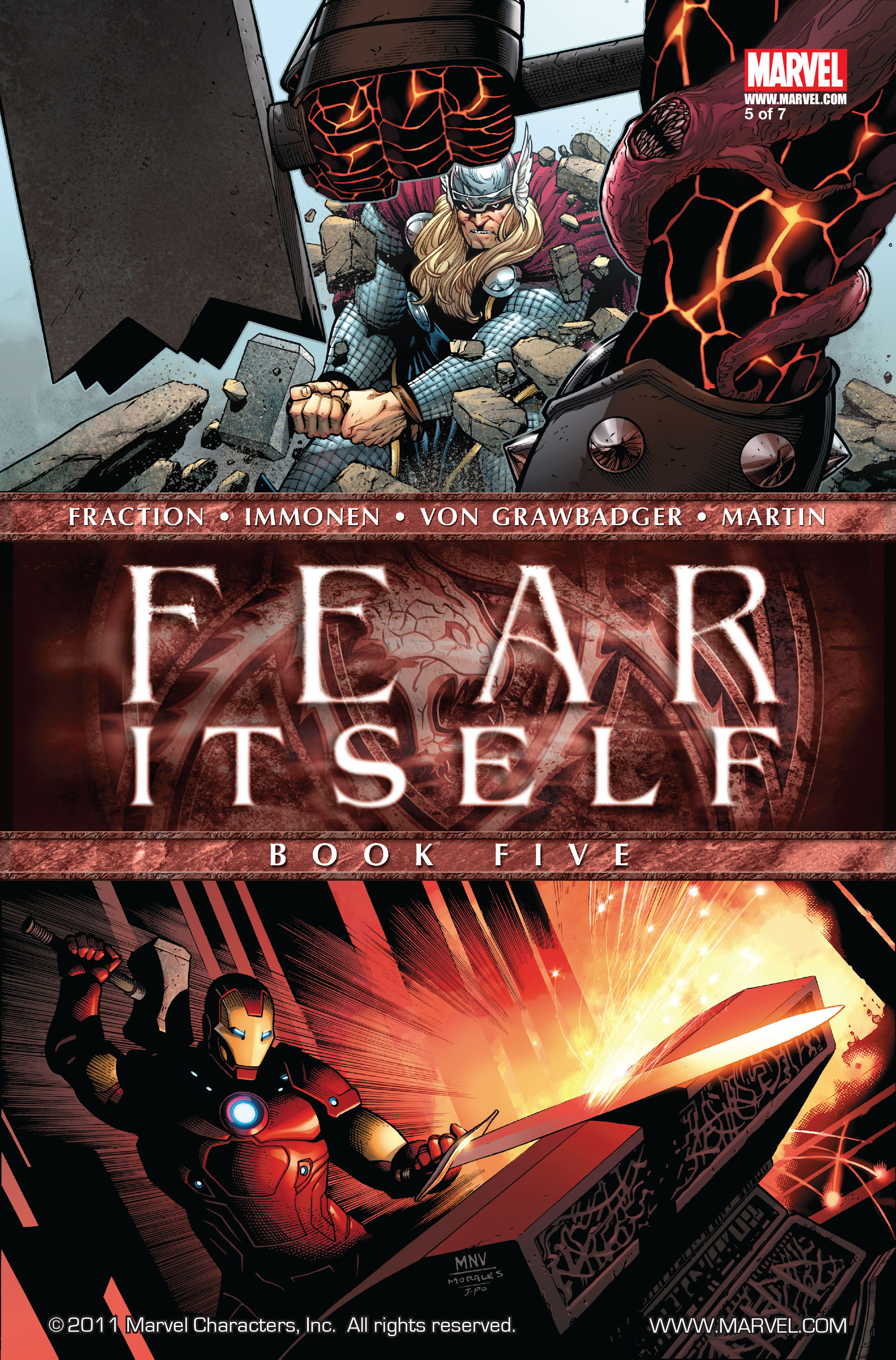 Read online Fear Itself comic -  Issue #5 - 1