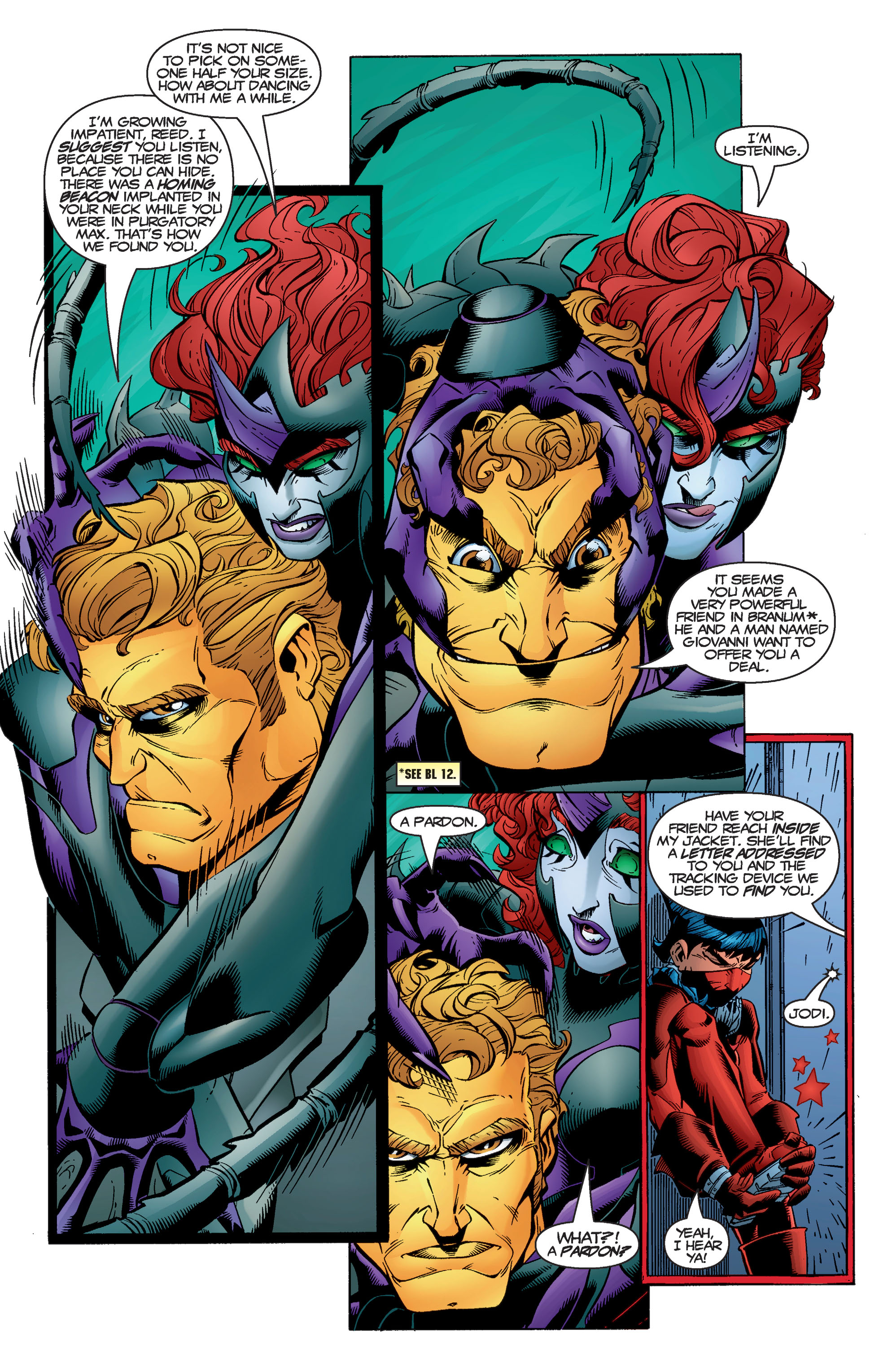 Read online Backlash comic -  Issue #21 - 19