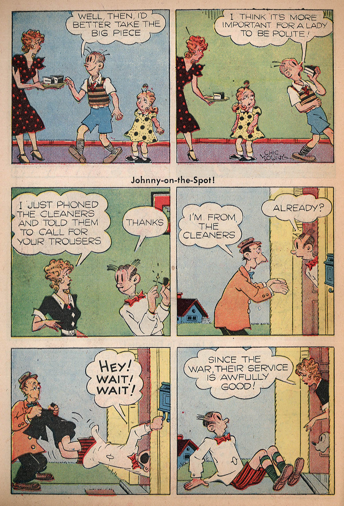 Read online Blondie Comics (1947) comic -  Issue #15 - 32