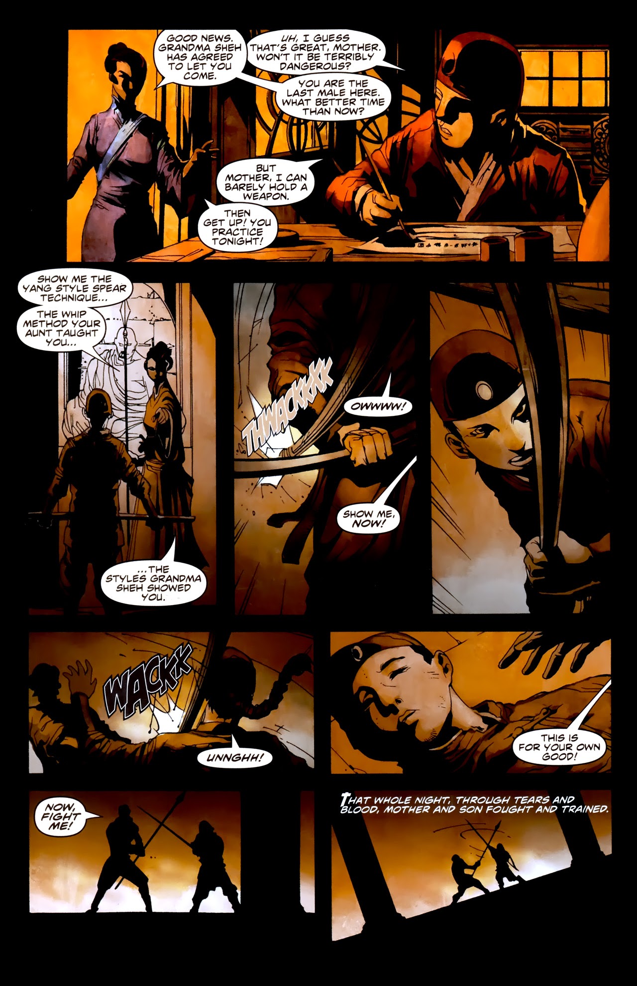 Read online Widow Warriors comic -  Issue #1 - 17