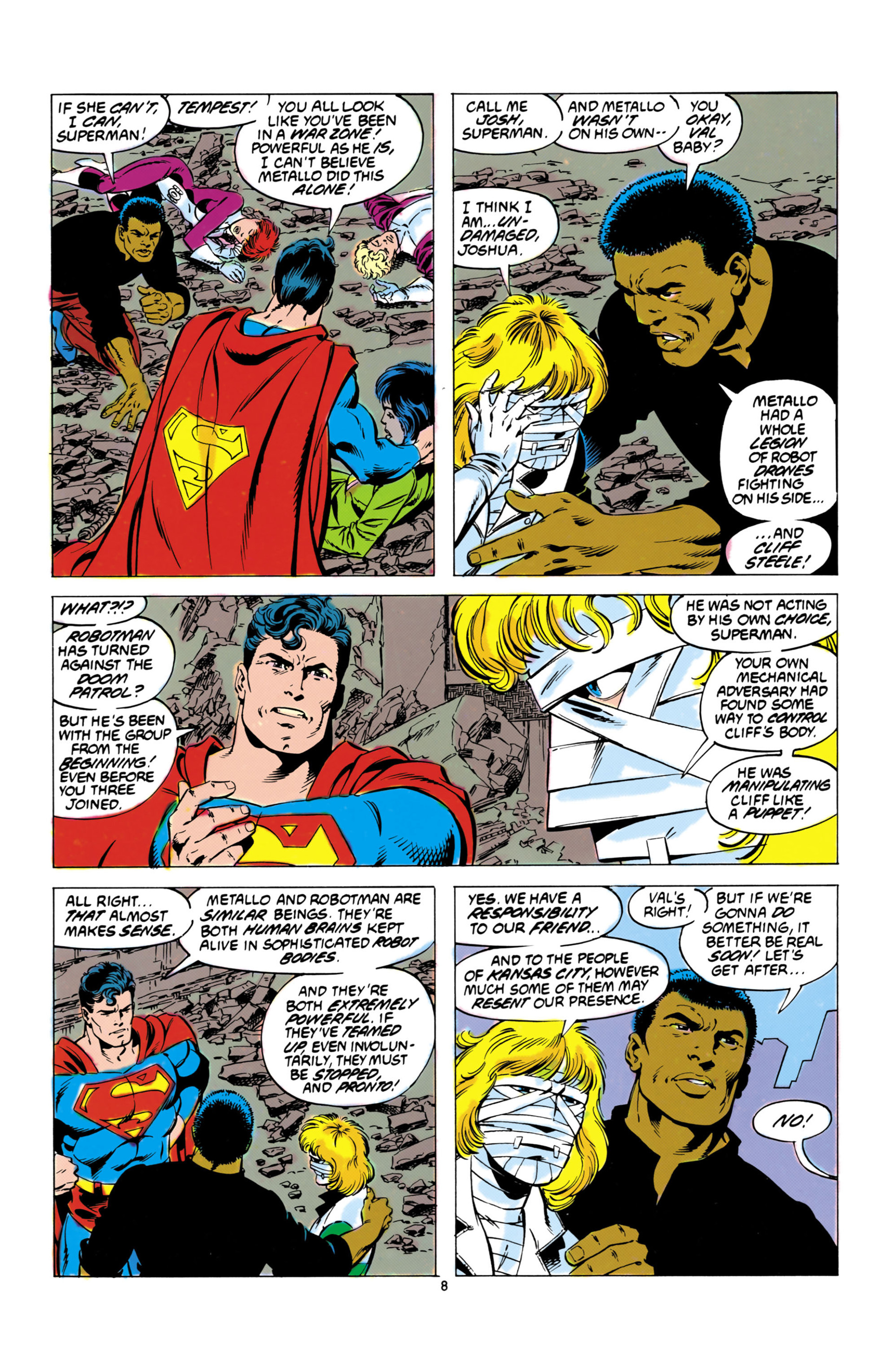 Read online Superman (1987) comic -  Issue #20 - 9
