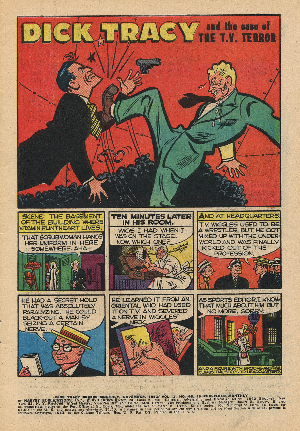 Read online Dick Tracy comic -  Issue #69 - 3