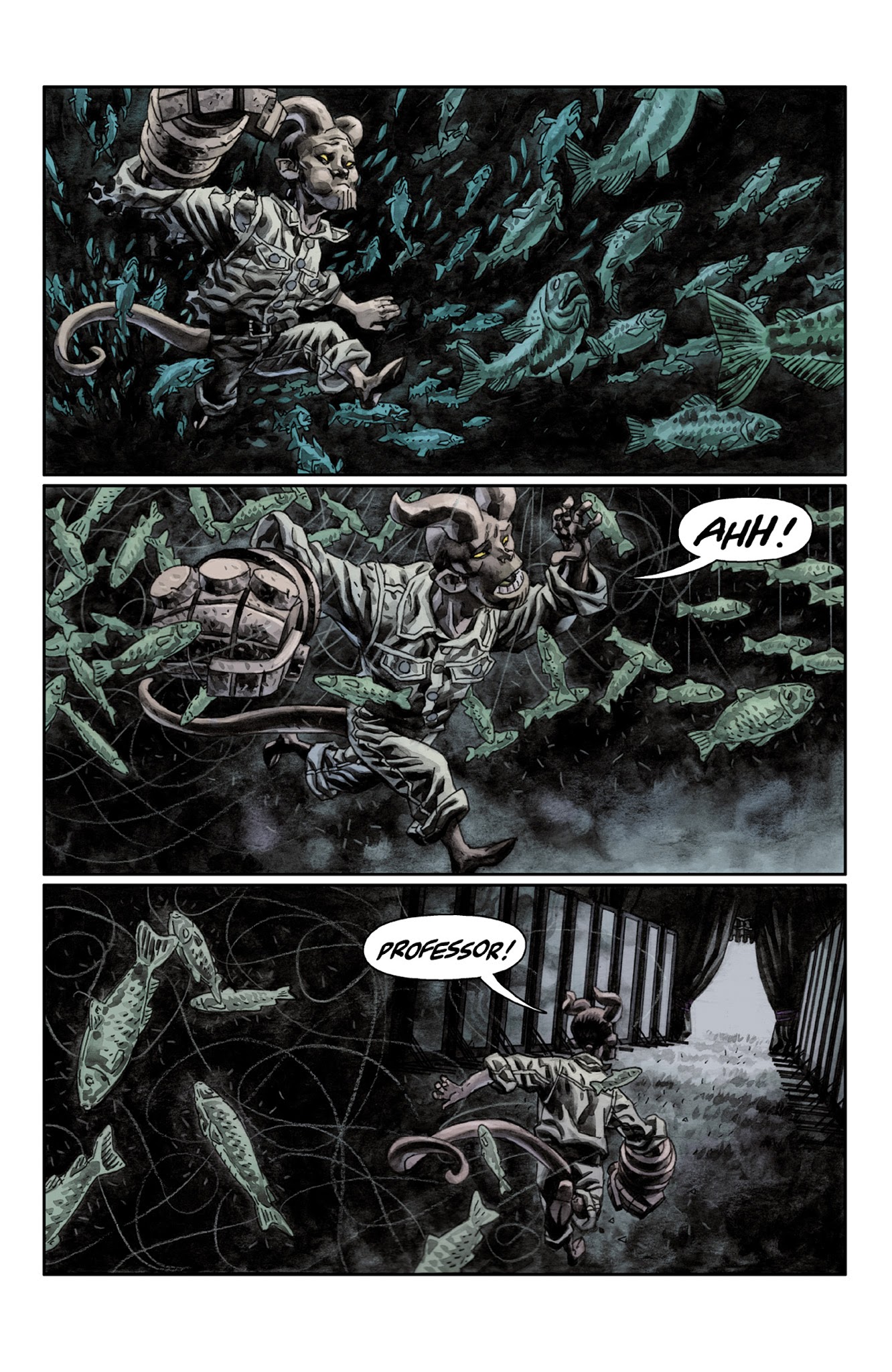 Read online Hellboy: The Midnight Circus comic -  Issue # TPB - 42