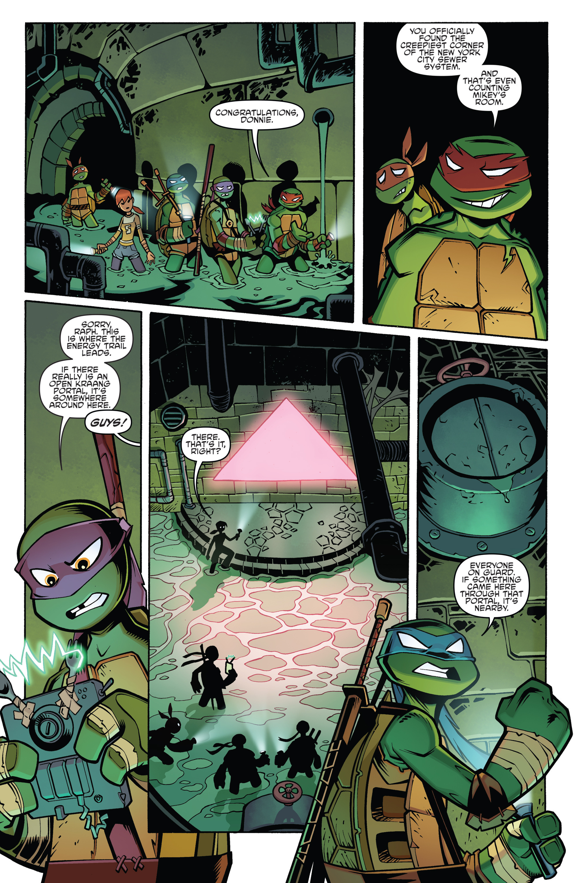 Read online Batman/Teenage Mutant Ninja Turtles Adventure comic -  Issue #1 - 12