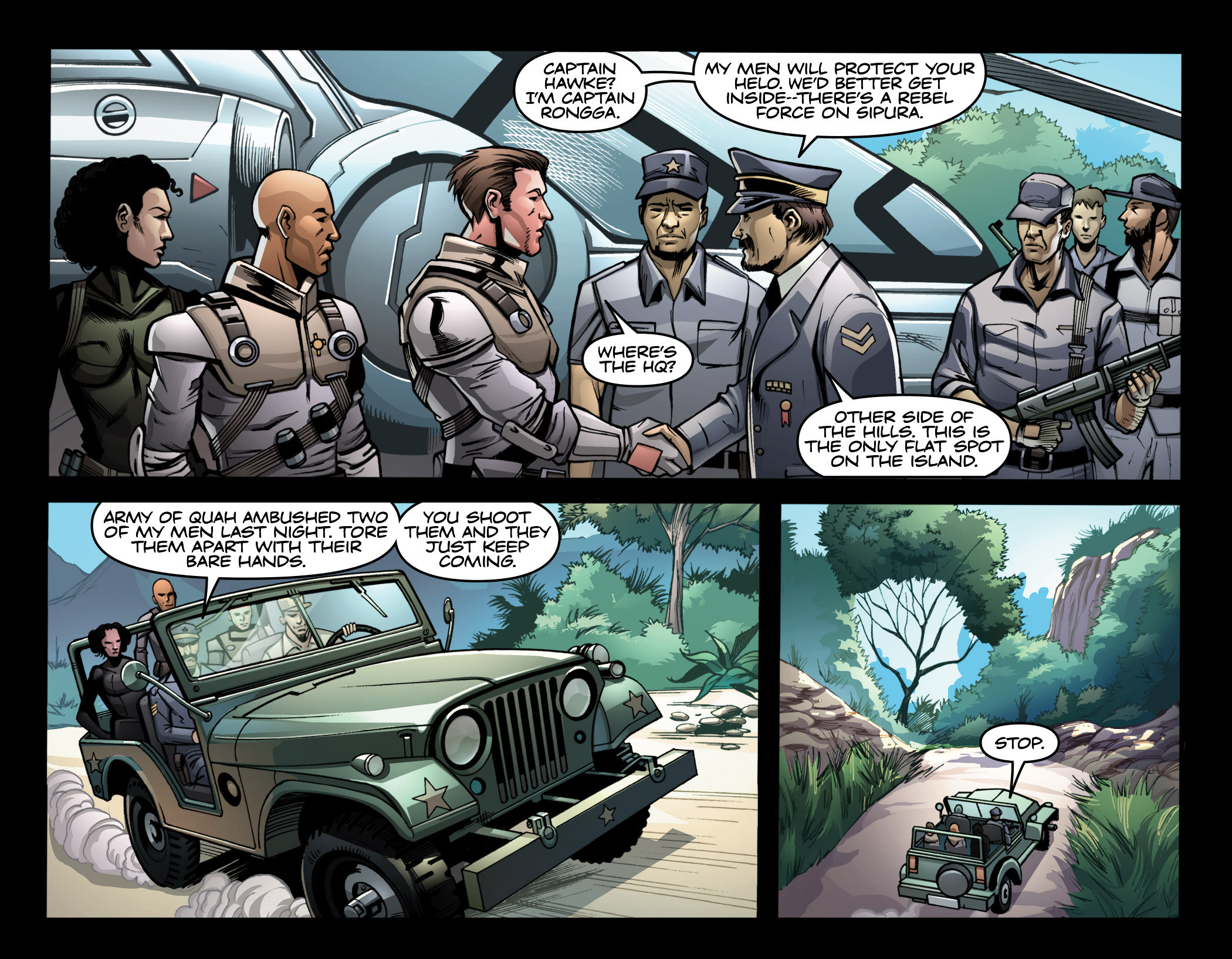 Read online Airwolf Airstrikes comic -  Issue #2 - 10