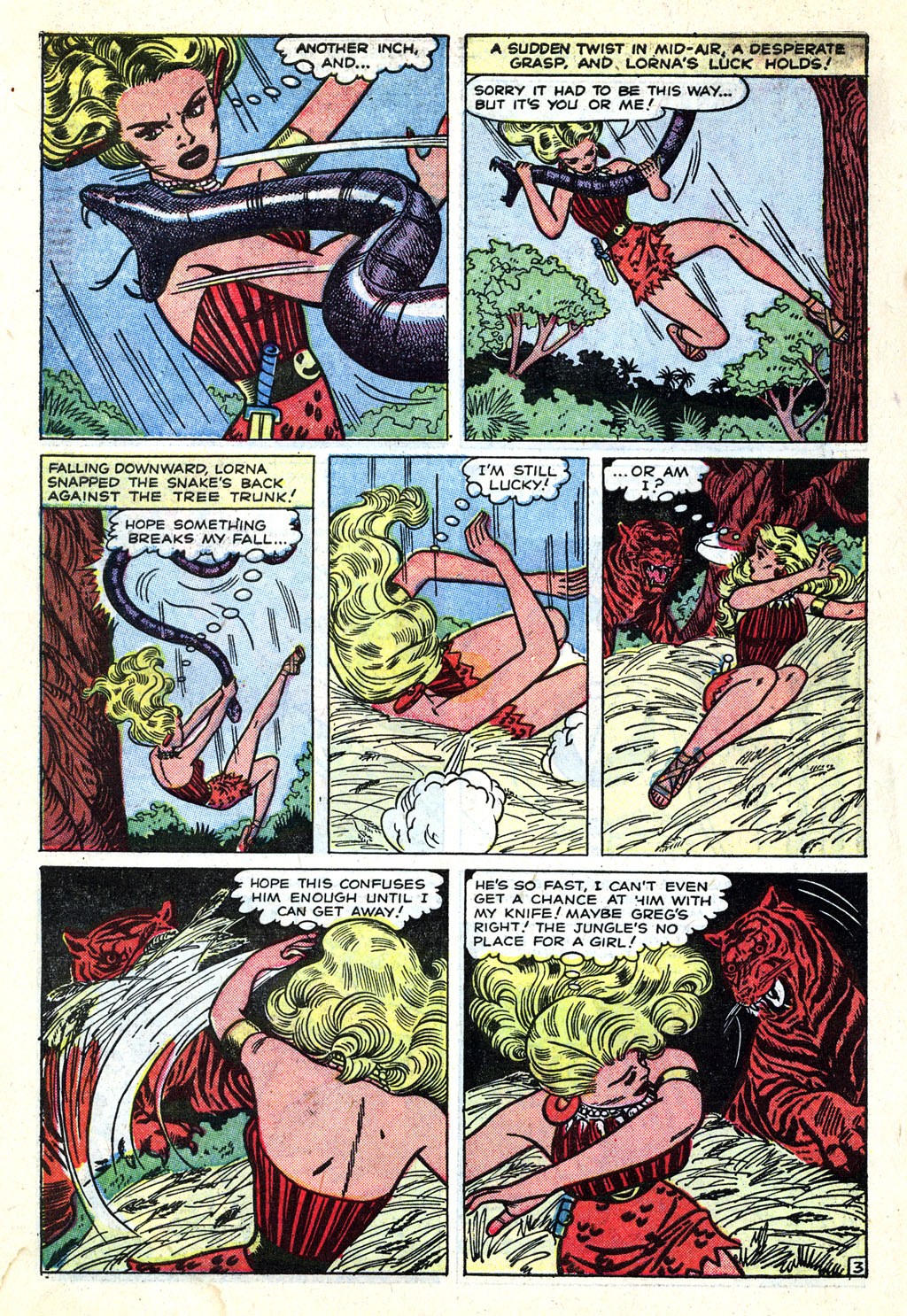Read online Lorna, The Jungle Girl comic -  Issue #20 - 30