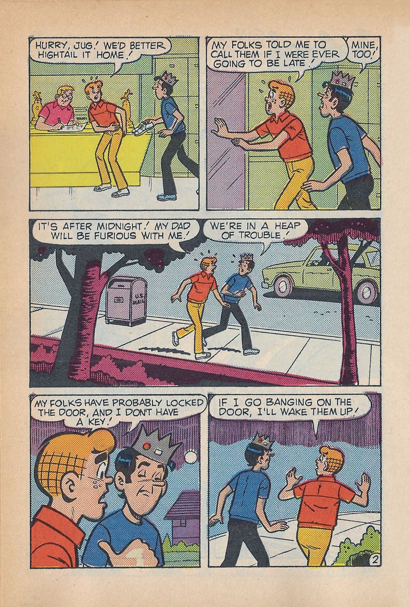 Read online Jughead Jones Comics Digest comic -  Issue #58 - 56