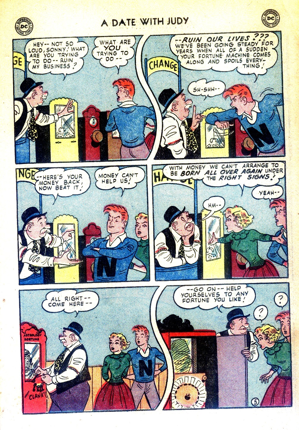 Read online A Date with Judy comic -  Issue #35 - 16