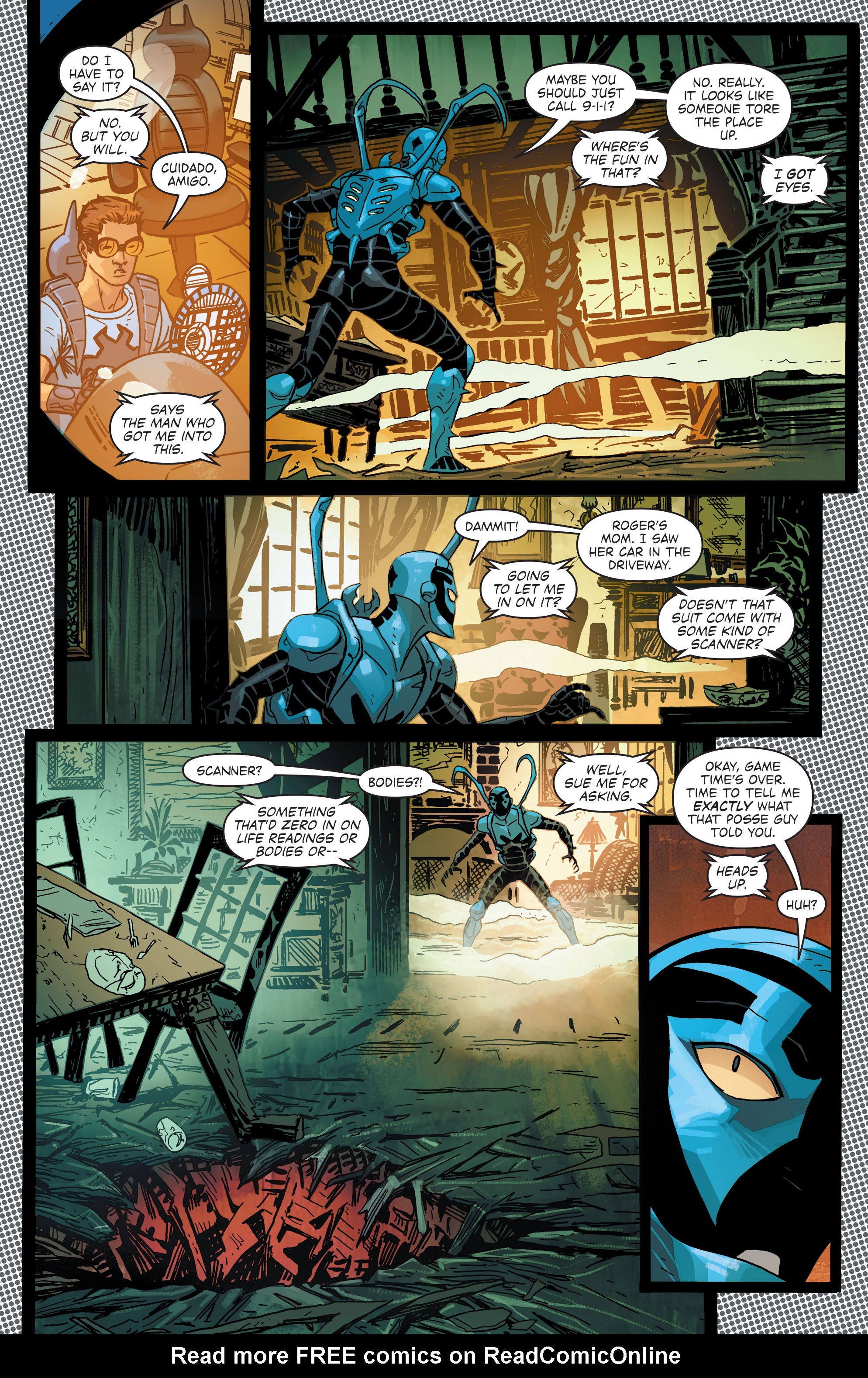 Read online Blue Beetle (2016) comic -  Issue #1 - 15