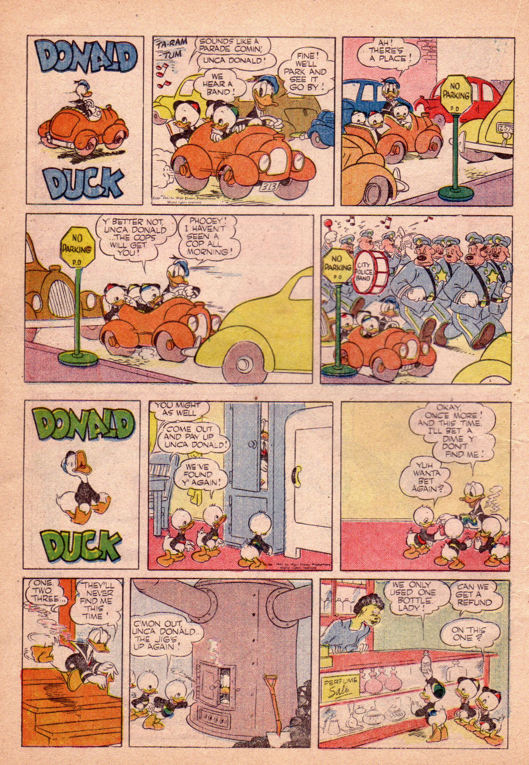 Read online Walt Disney's Comics and Stories comic -  Issue #69 - 32
