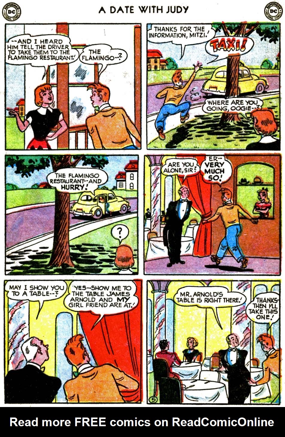 Read online A Date with Judy comic -  Issue #26 - 7
