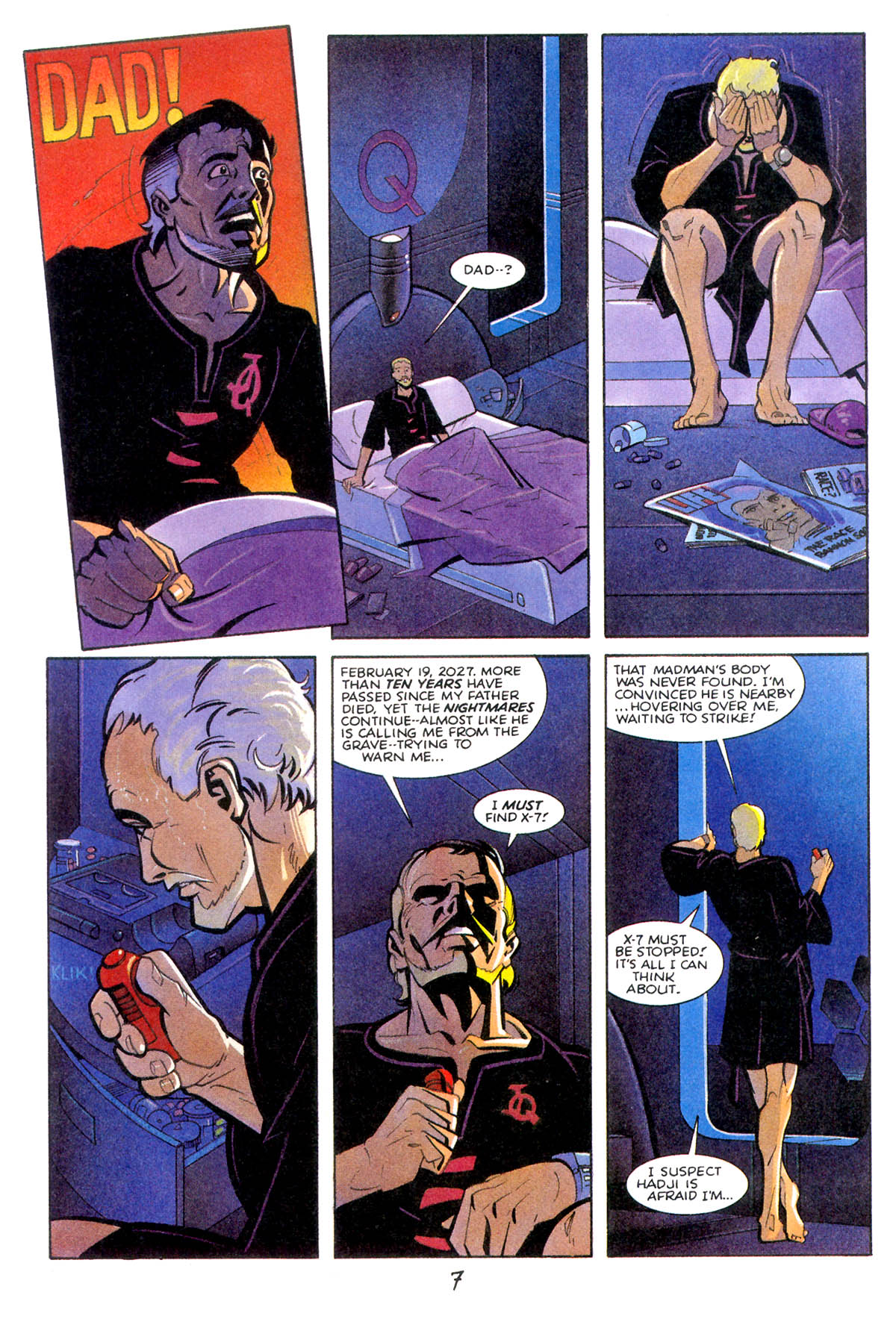 Read online Jonny Quest comic -  Issue #8 - 10