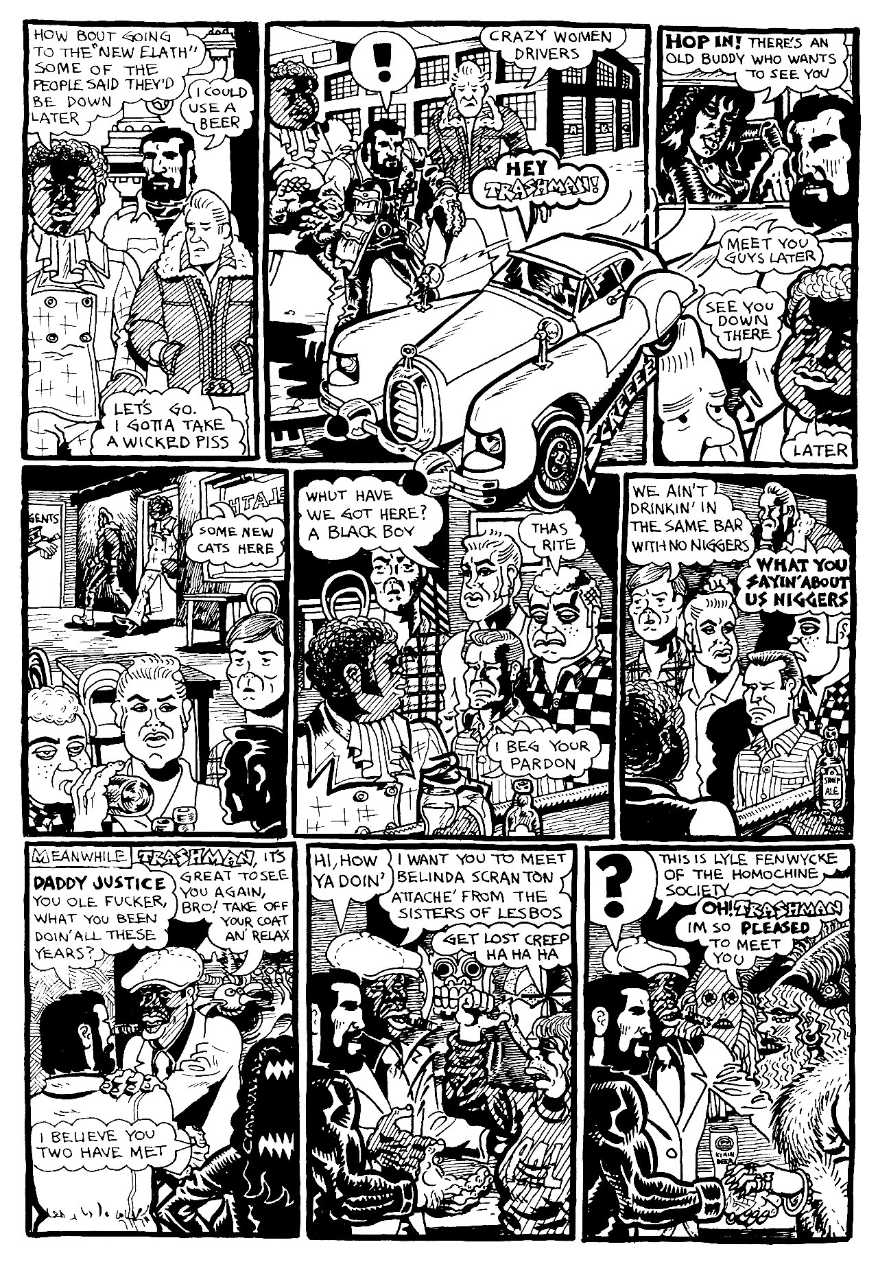 Read online Trashman Lives! comic -  Issue # TPB - 73