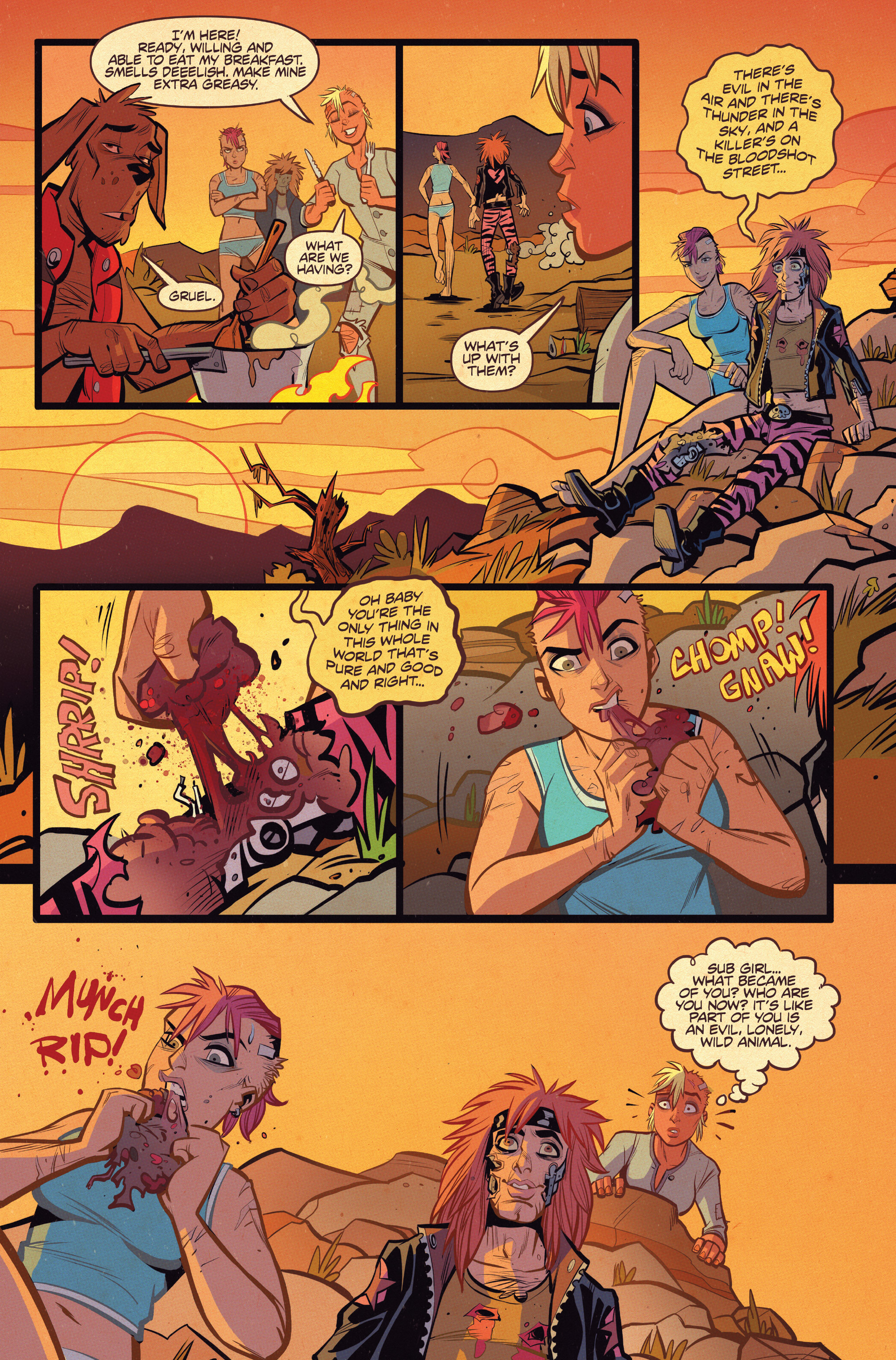 Read online Tank Girl: Two Girls, One Tank comic -  Issue #3 - 16