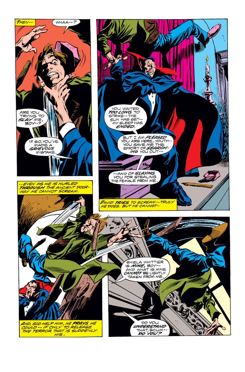 Read online Tomb of Dracula (1972) comic -  Issue #29 - 13