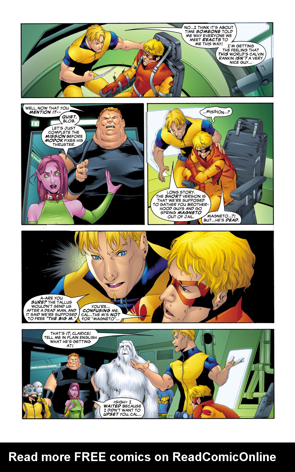 Read online Exiles (2001) comic -  Issue #50 - 22