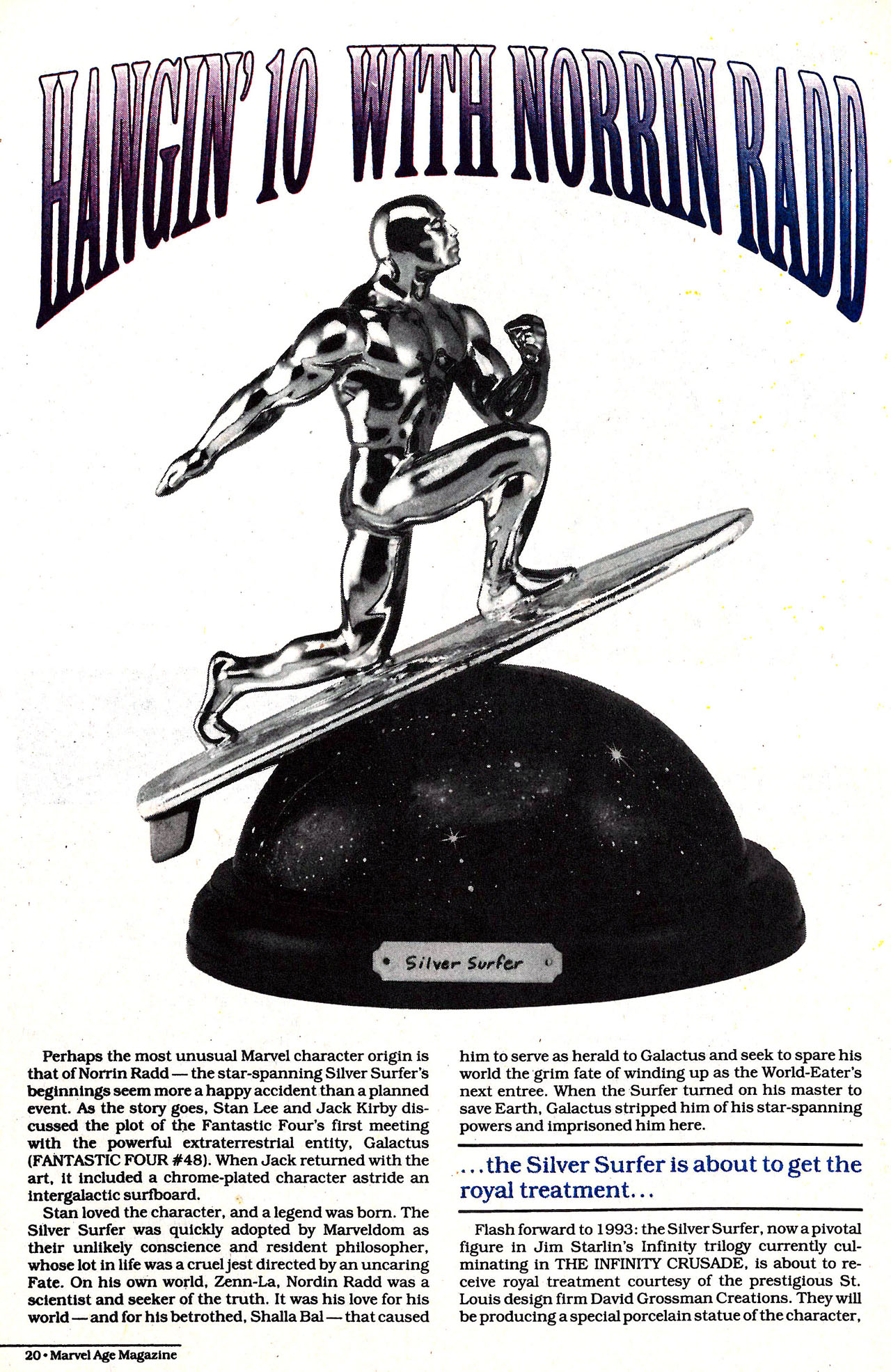 Read online Marvel Age comic -  Issue #124 - 21