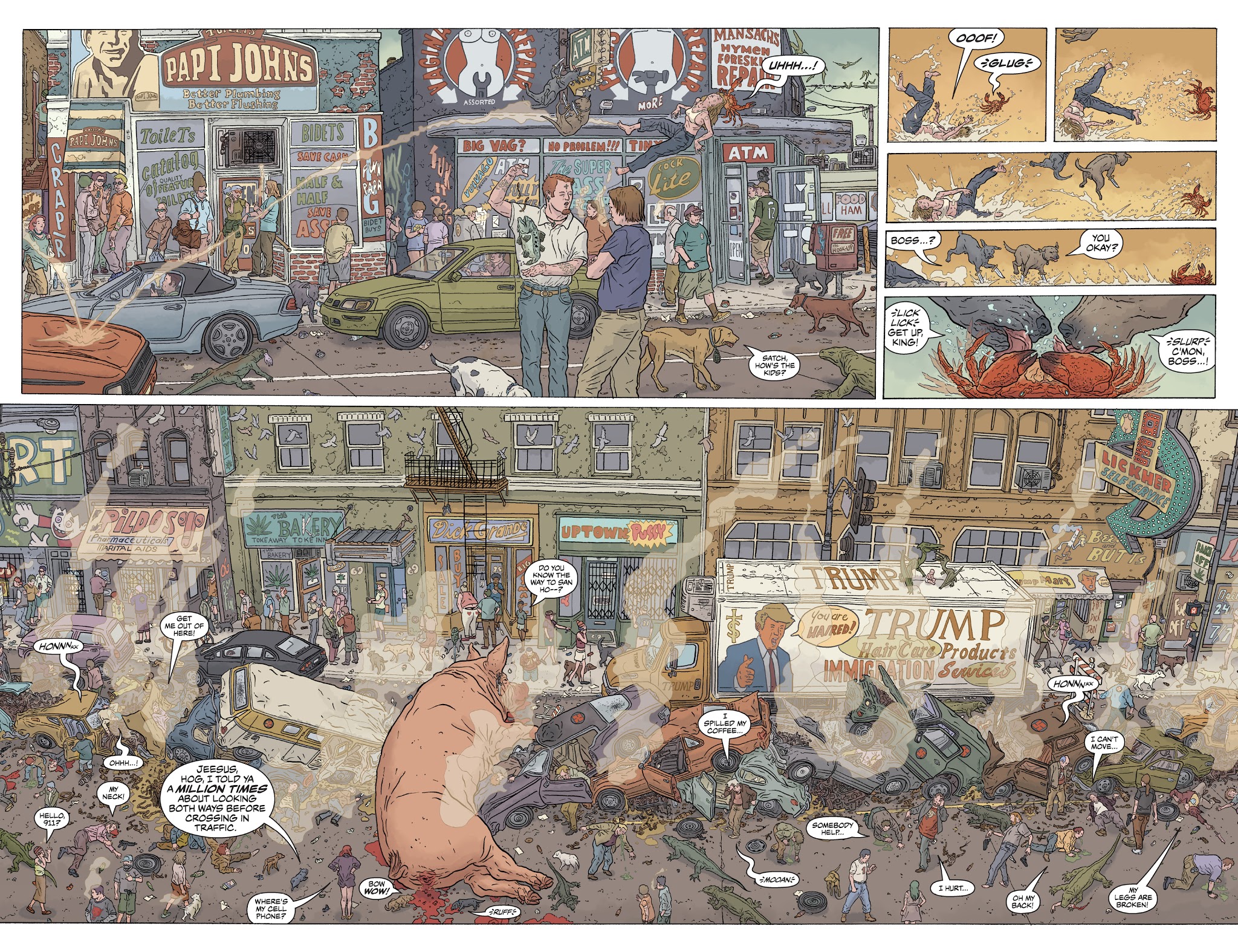 Read online The Shaolin Cowboy: Who'll Stop the Reign? comic -  Issue #3 - 17