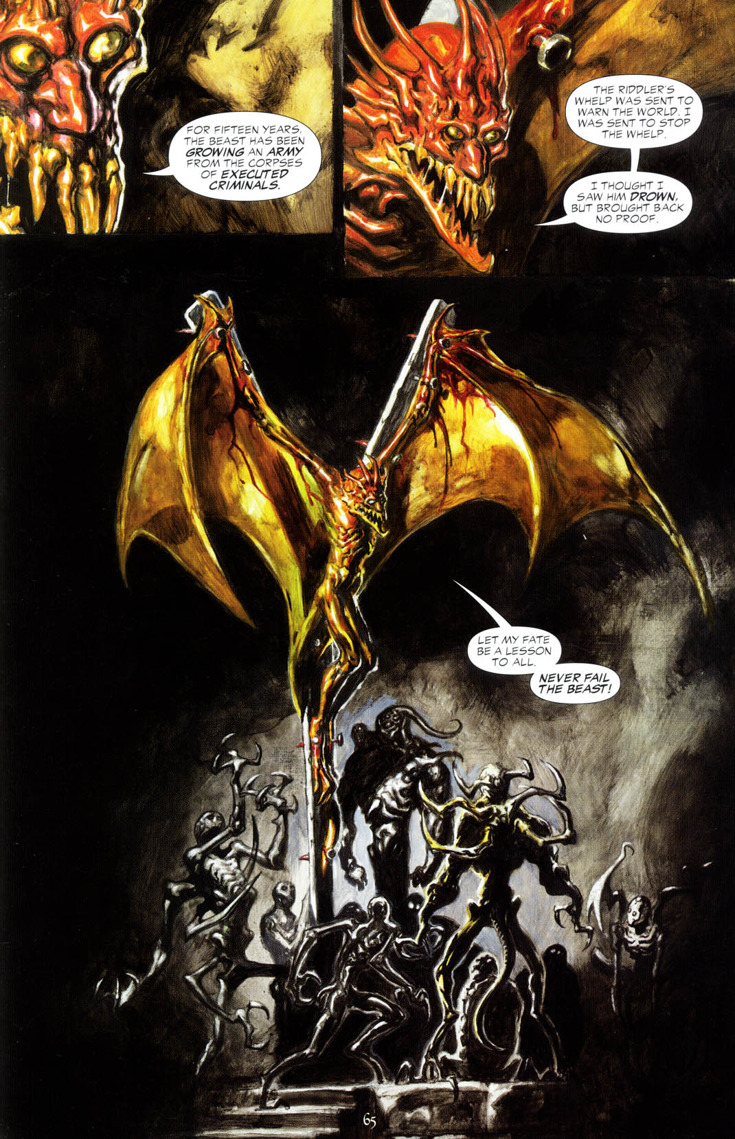 Read online JLA: Riddle of the Beast comic -  Issue # Full - 65