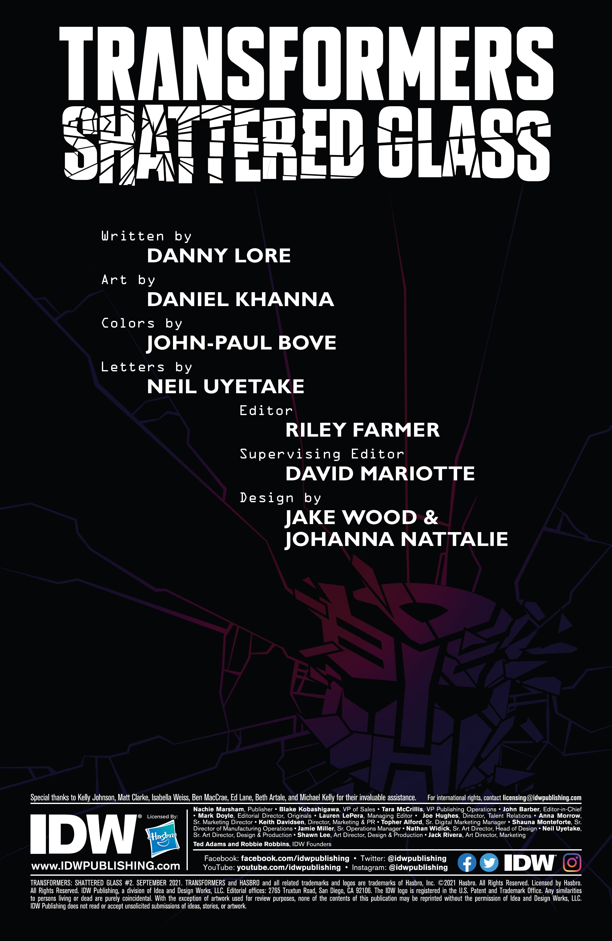 Read online Transformers: Shattered Glass comic -  Issue #2 - 2
