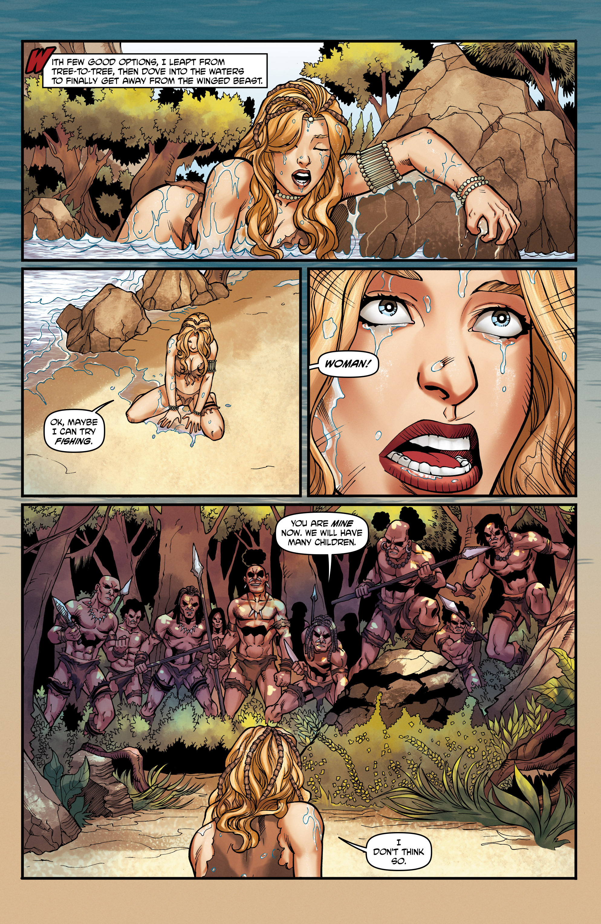 Read online Jungle Fantasy: Ivory comic -  Issue #8 - 22